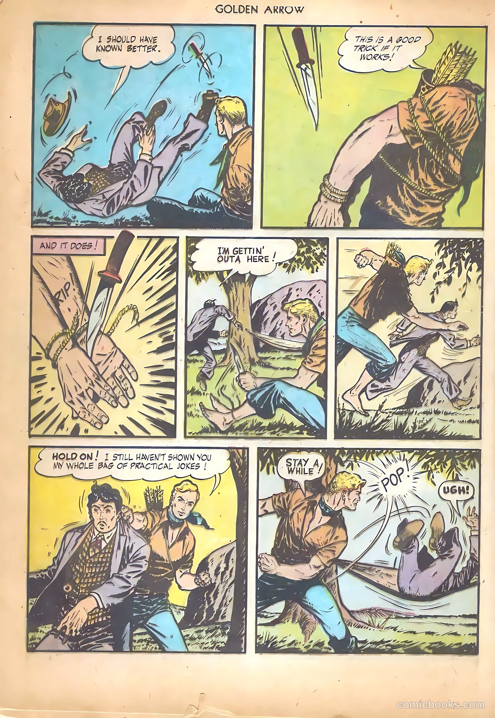 Golden Arrow #5 (1946) — page 24 of 52