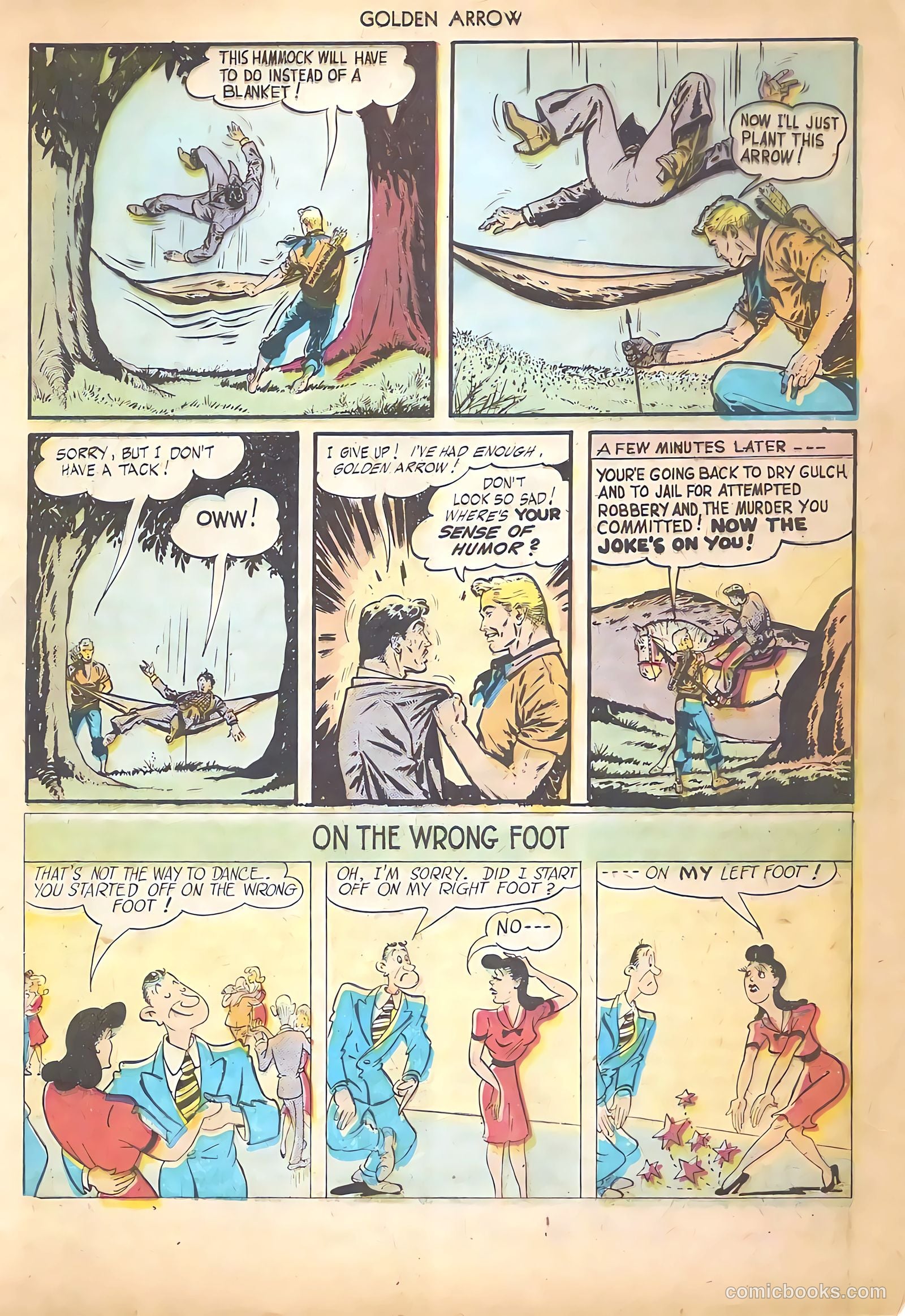 Golden Arrow #5 (1946) — page 25 of 52