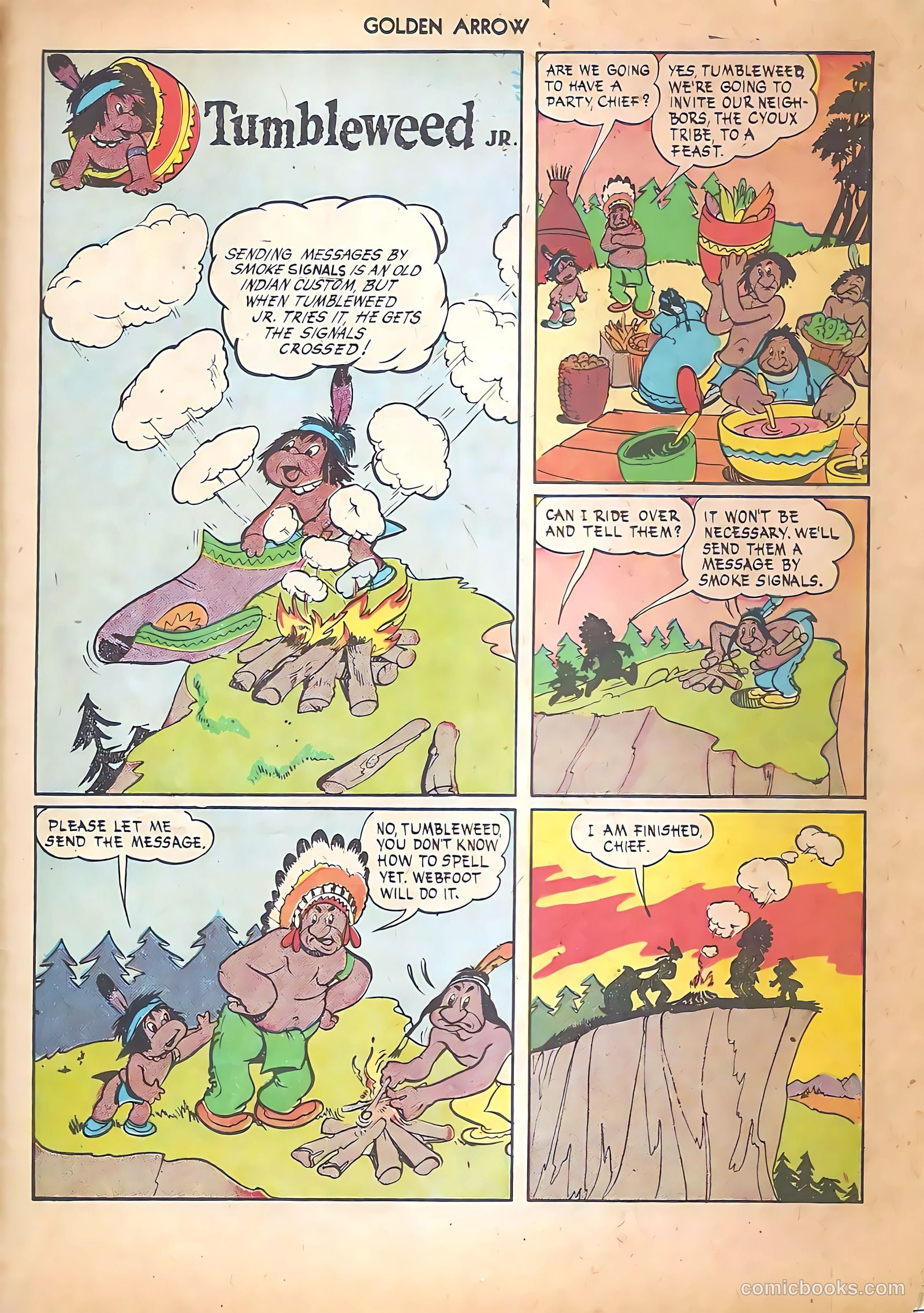 Golden Arrow #5 (1946) — page 37 of 52