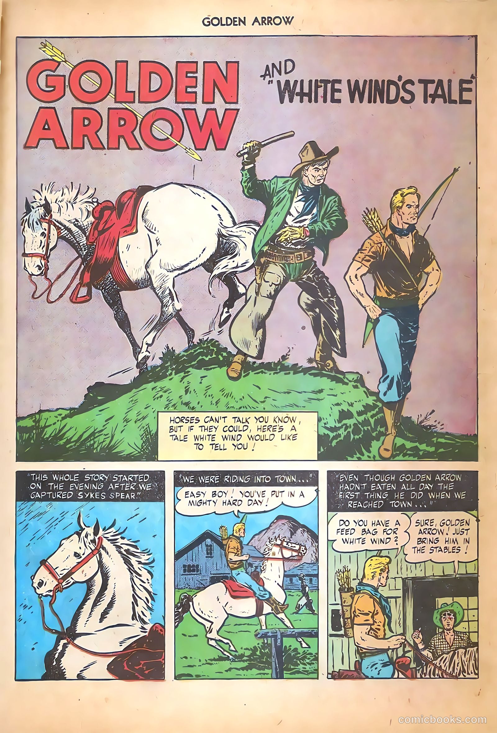 Golden Arrow #5 (1946) — page 41 of 52