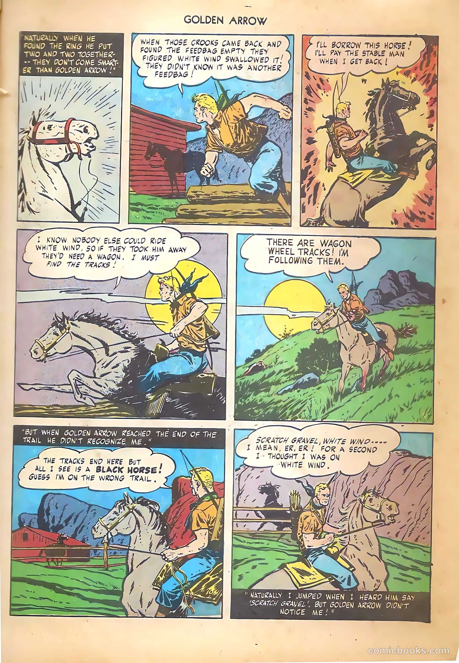 Golden Arrow #5 (1946) — page 47 of 52
