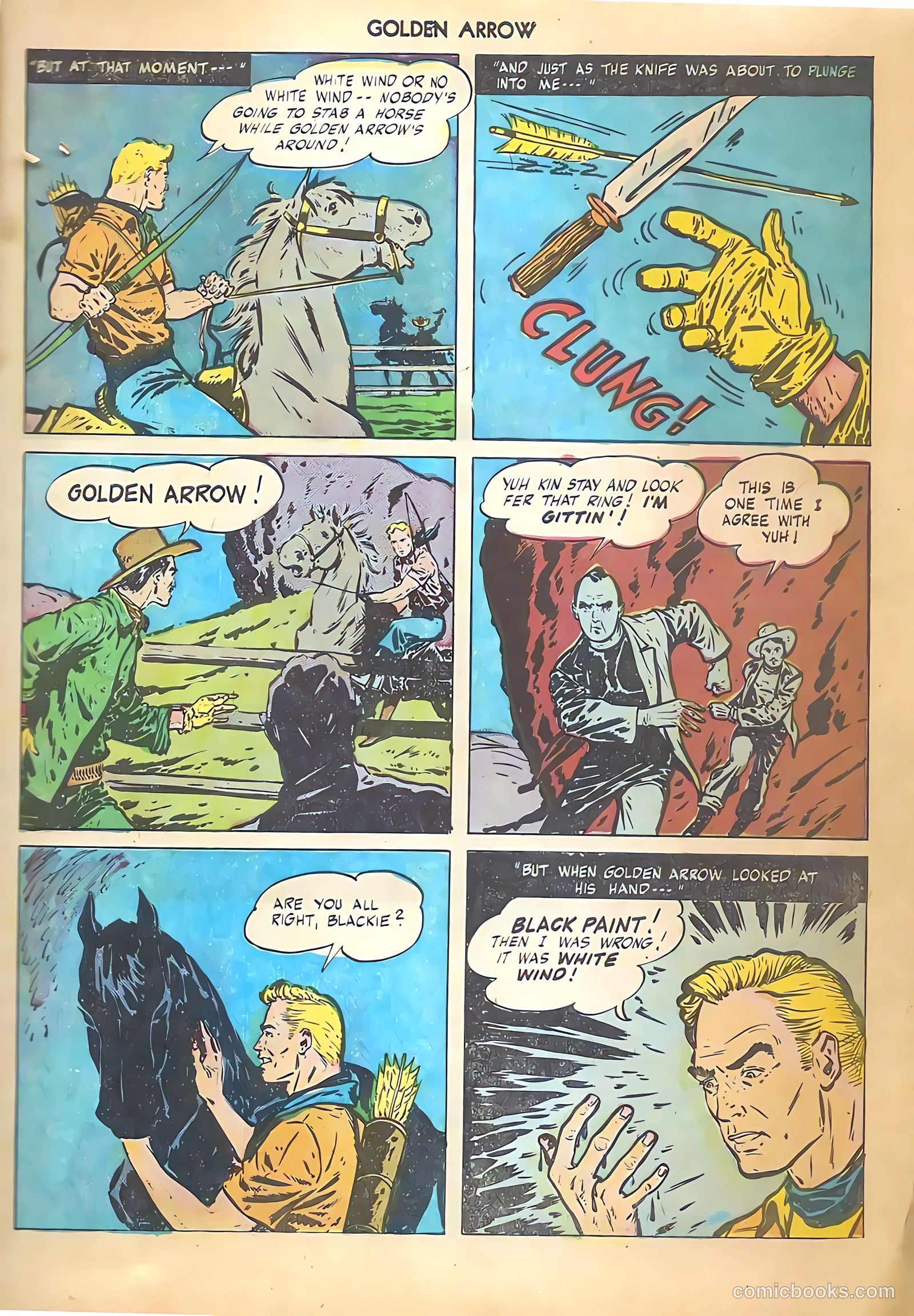Golden Arrow #5 (1946) — page 49 of 52