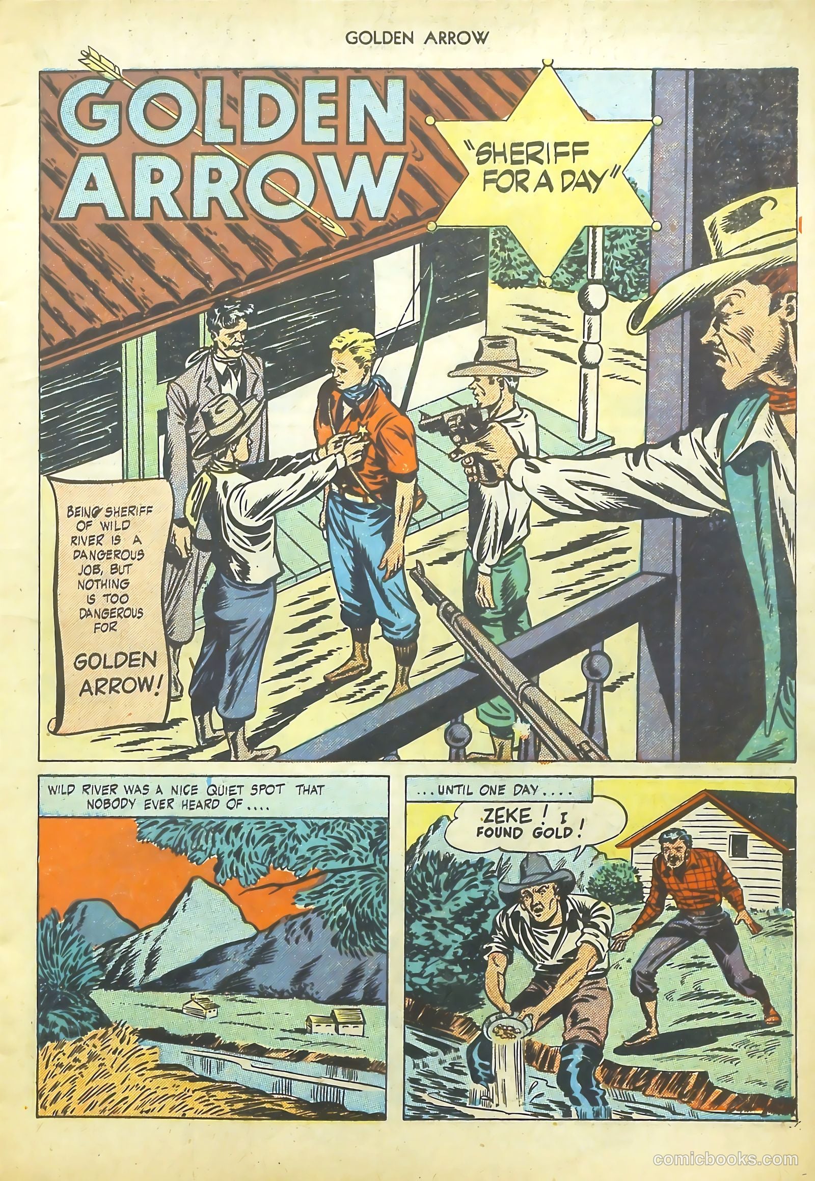 Golden Arrow #6 (1947) — page 3 of 37