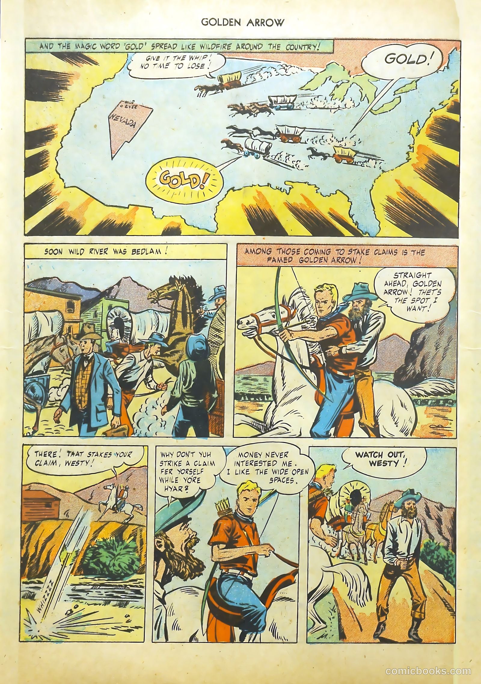 Golden Arrow #6 (1947) — page 4 of 37