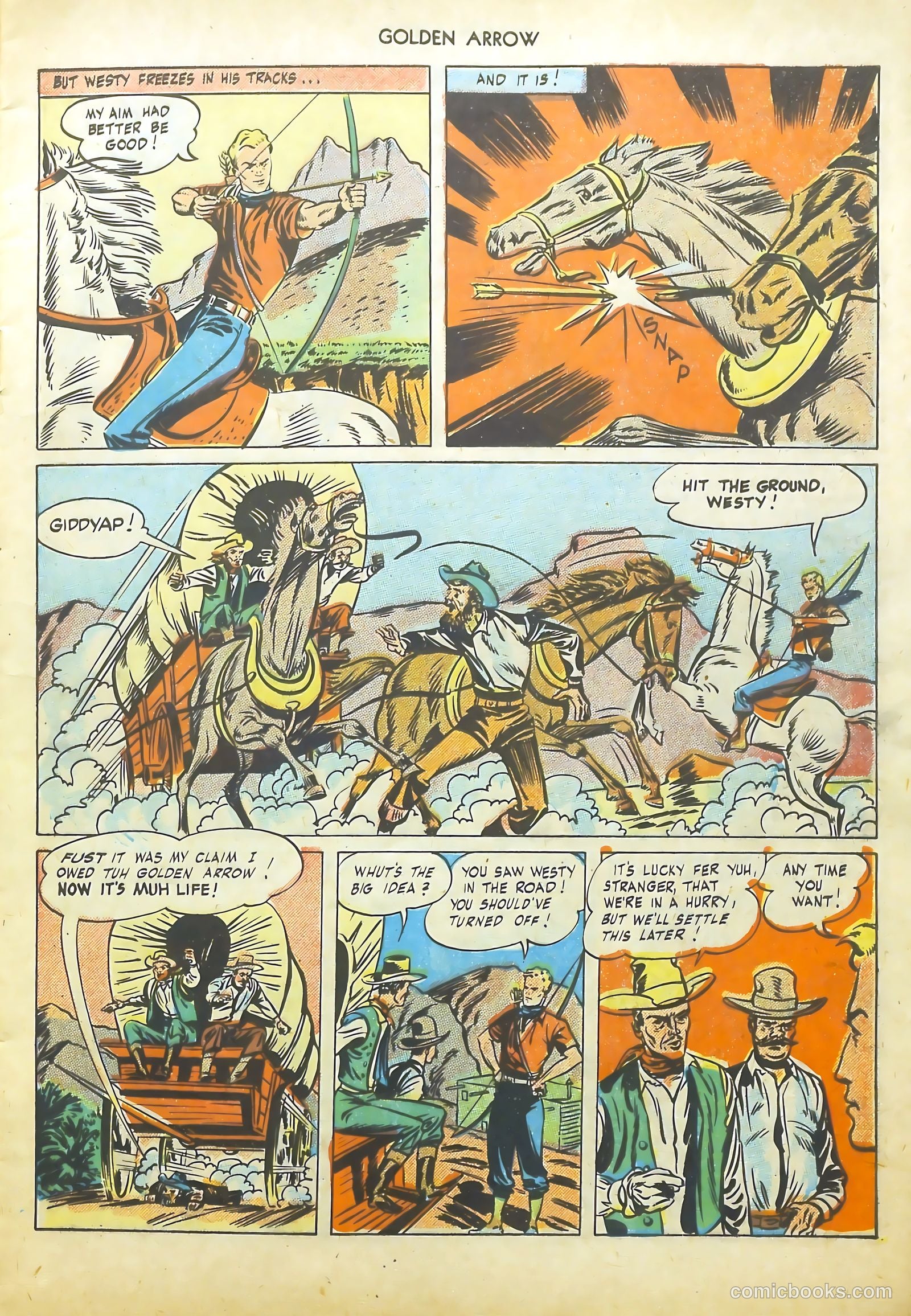 Golden Arrow #6 (1947) — page 5 of 37