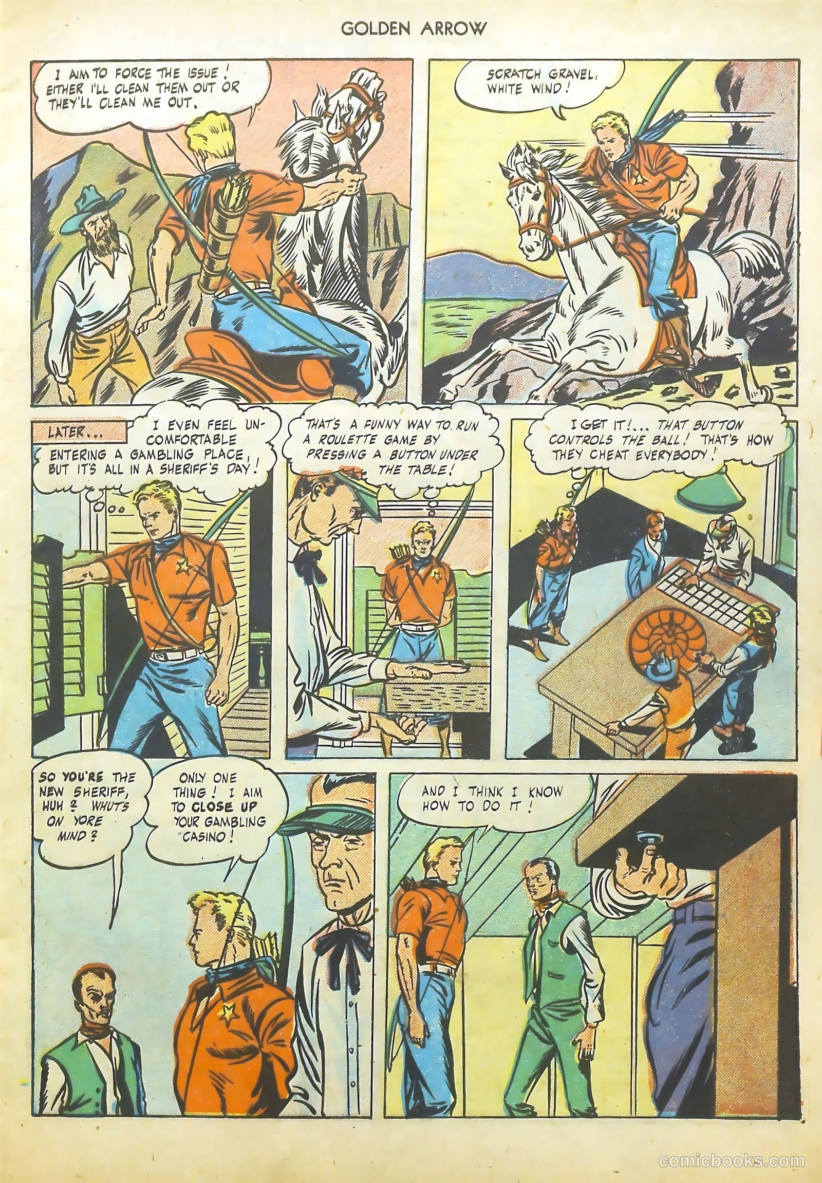 Golden Arrow #6 (1947) — page 9 of 37