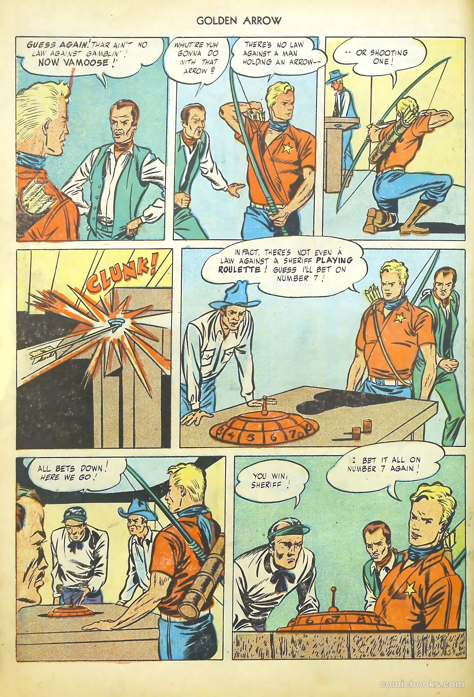 Golden Arrow #6 (1947) — page 10 of 37