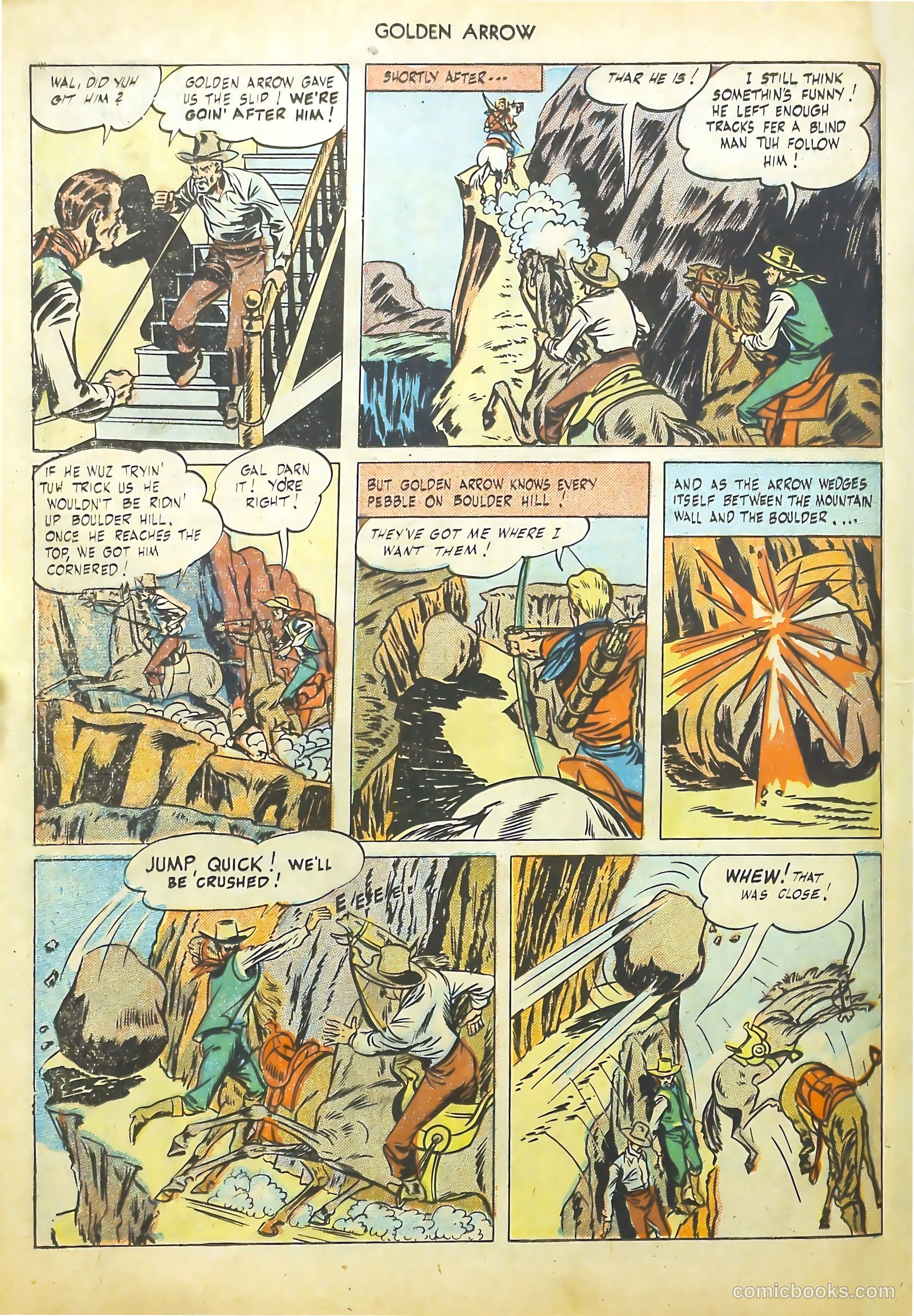 Golden Arrow #6 (1947) — page 12 of 37
