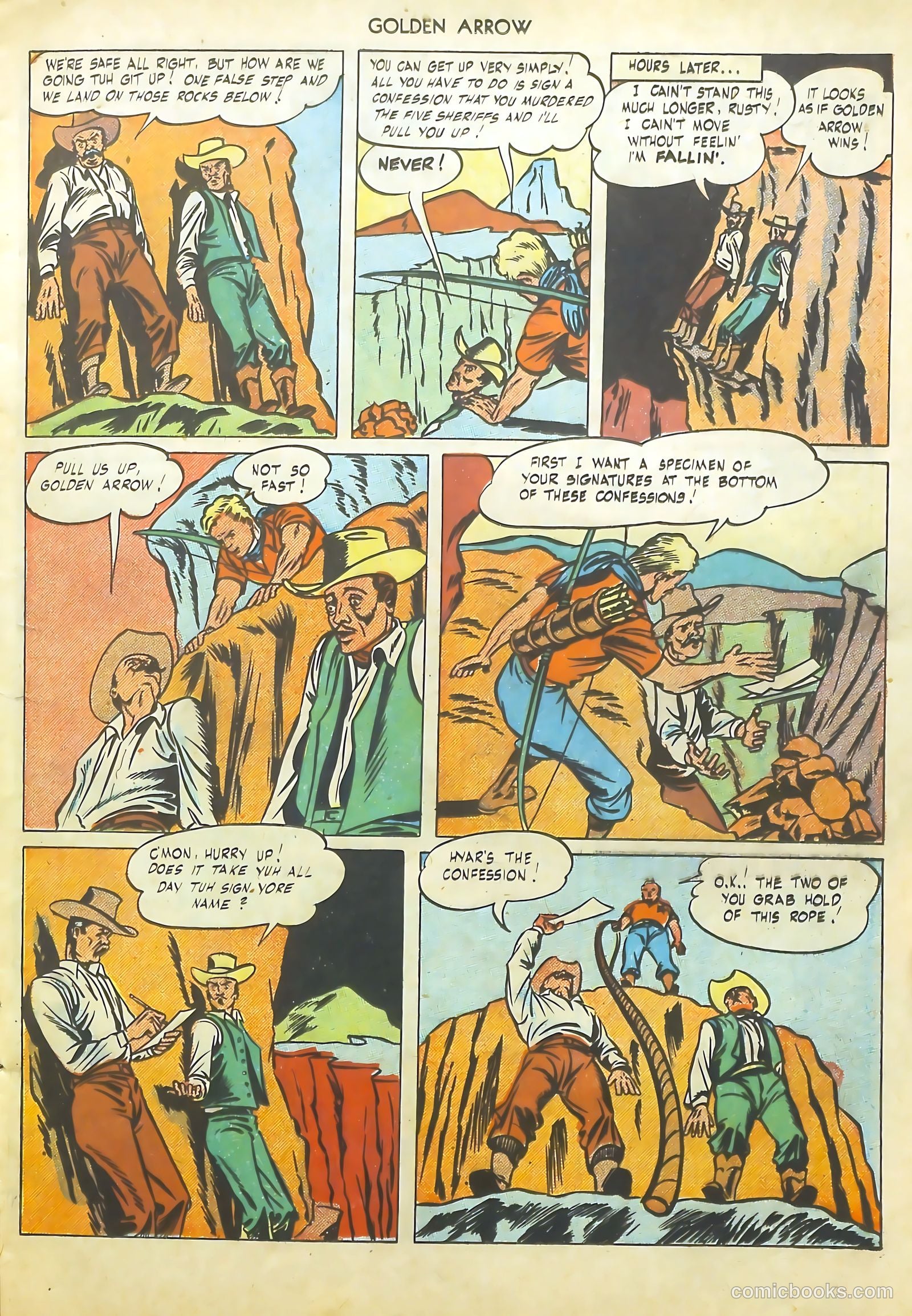 Golden Arrow #6 (1947) — page 13 of 37