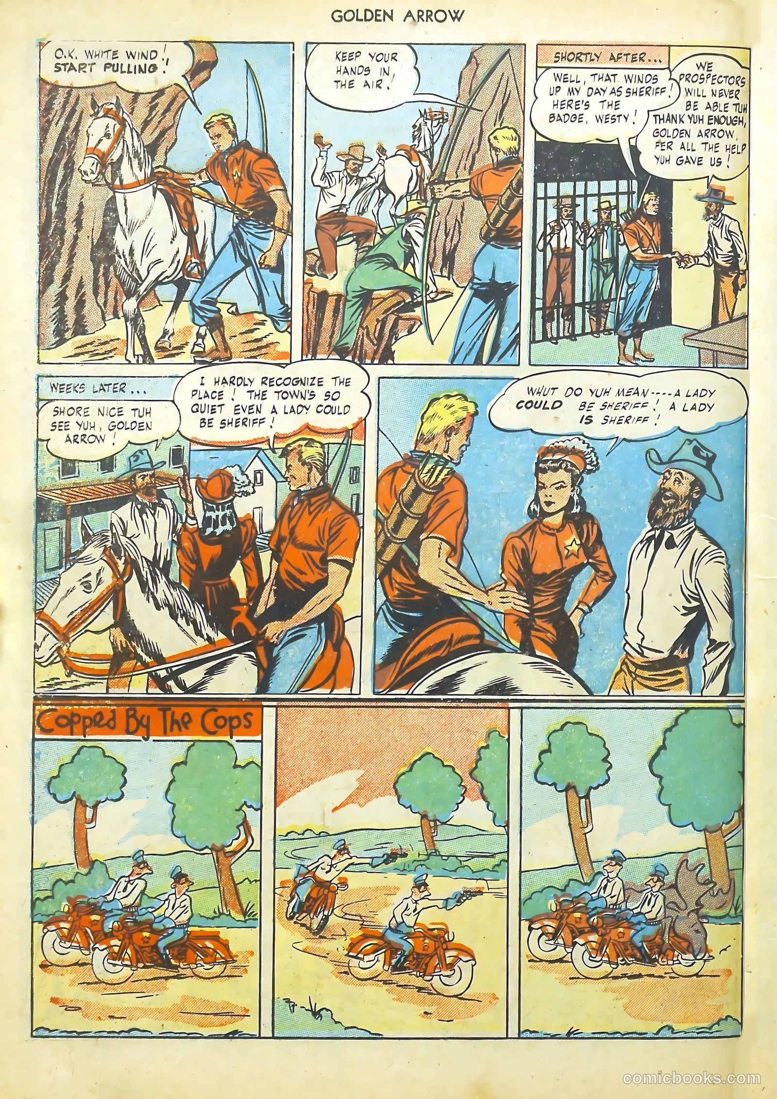 Golden Arrow #6 (1947) — page 14 of 37