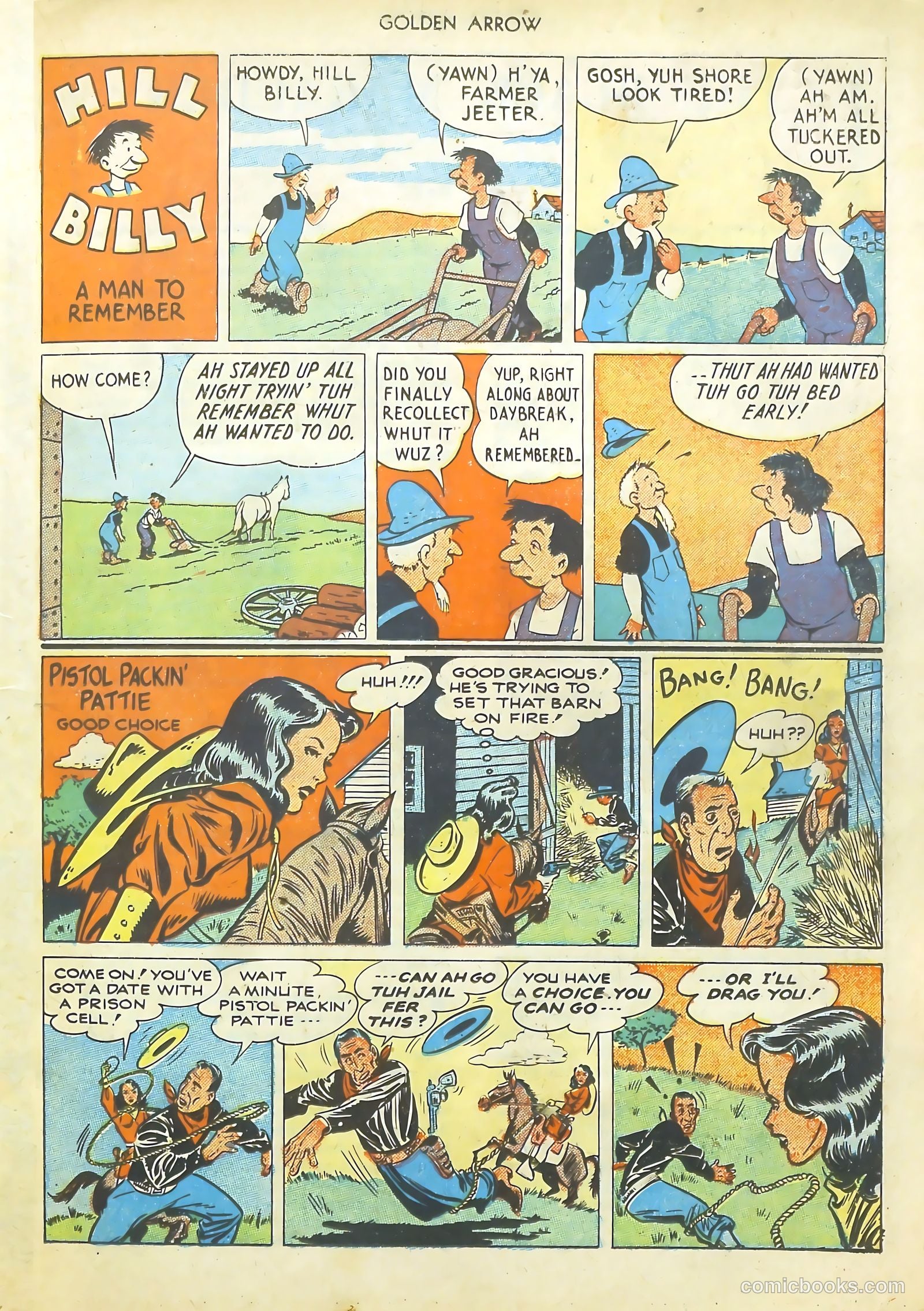 Golden Arrow #6 (1947) — page 15 of 37