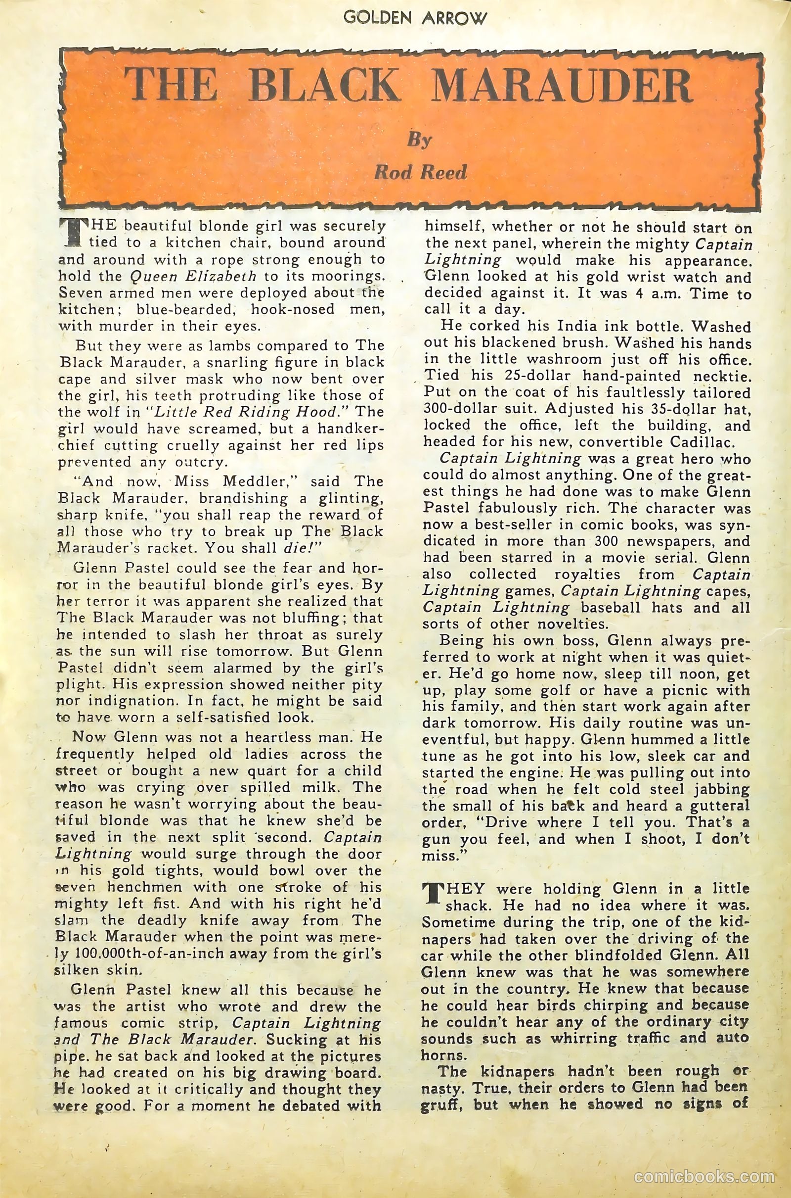 Golden Arrow #6 (1947) — page 16 of 37