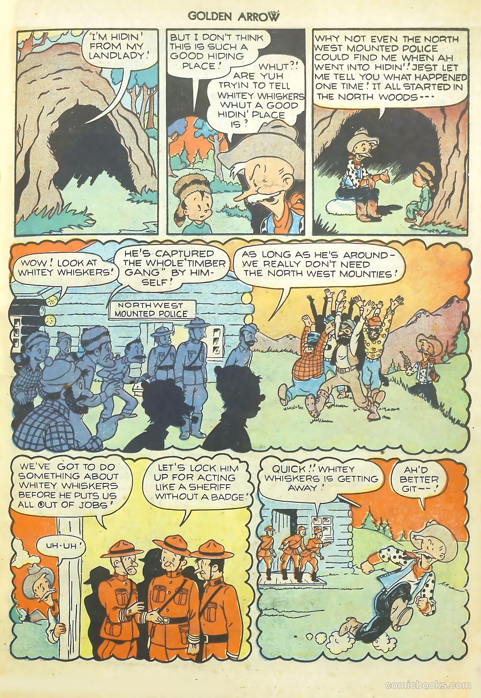 Golden Arrow #6 (1947) — page 19 of 37