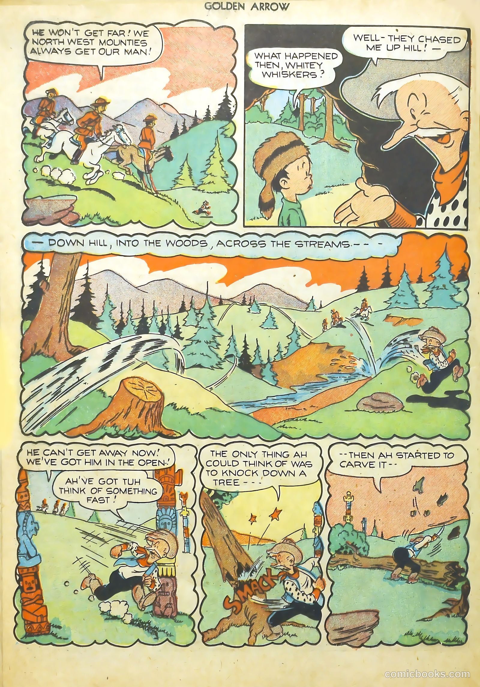 Golden Arrow #6 (1947) — page 20 of 37
