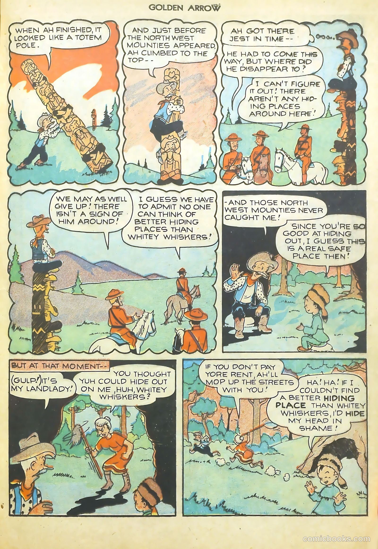 Golden Arrow #6 (1947) — page 21 of 37