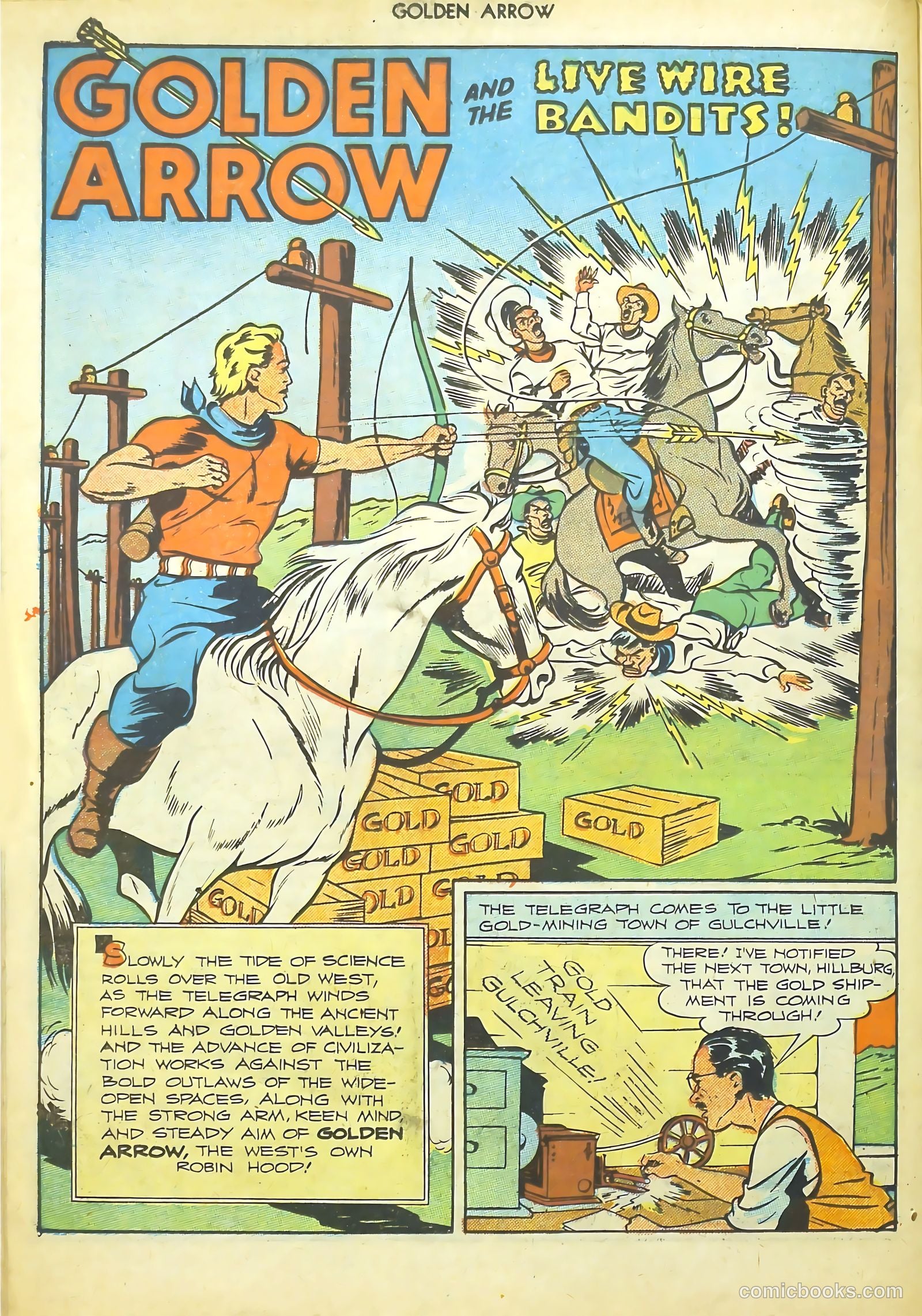Golden Arrow #6 (1947) — page 22 of 37