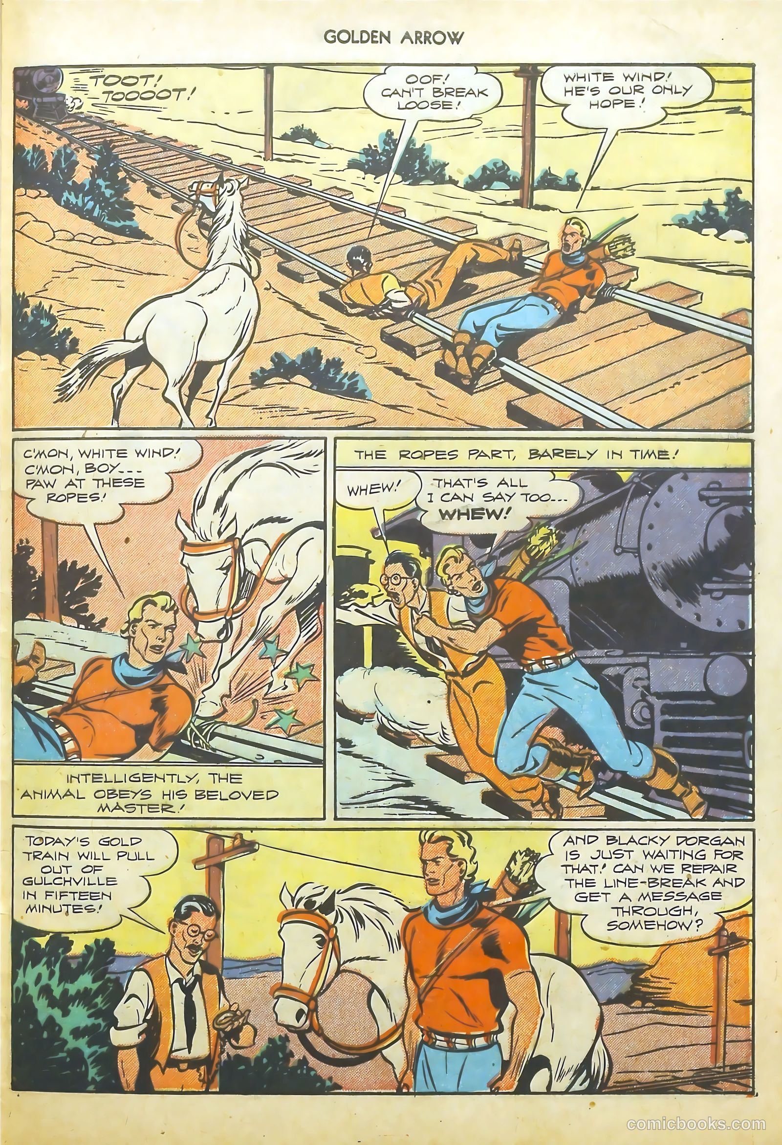 Golden Arrow #6 (1947) — page 29 of 37