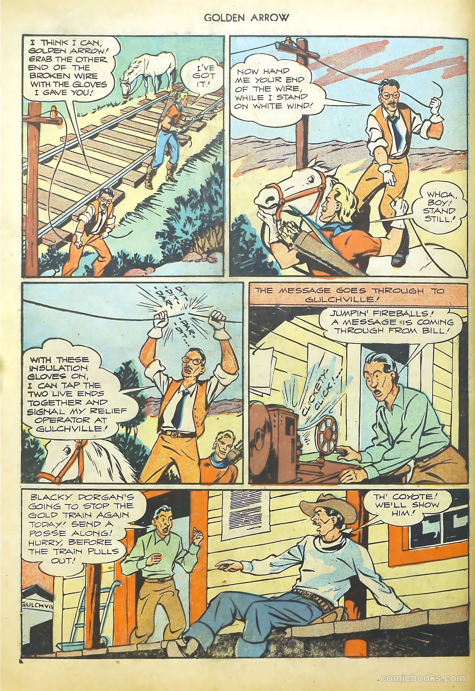 Golden Arrow #6 (1947) — page 30 of 37