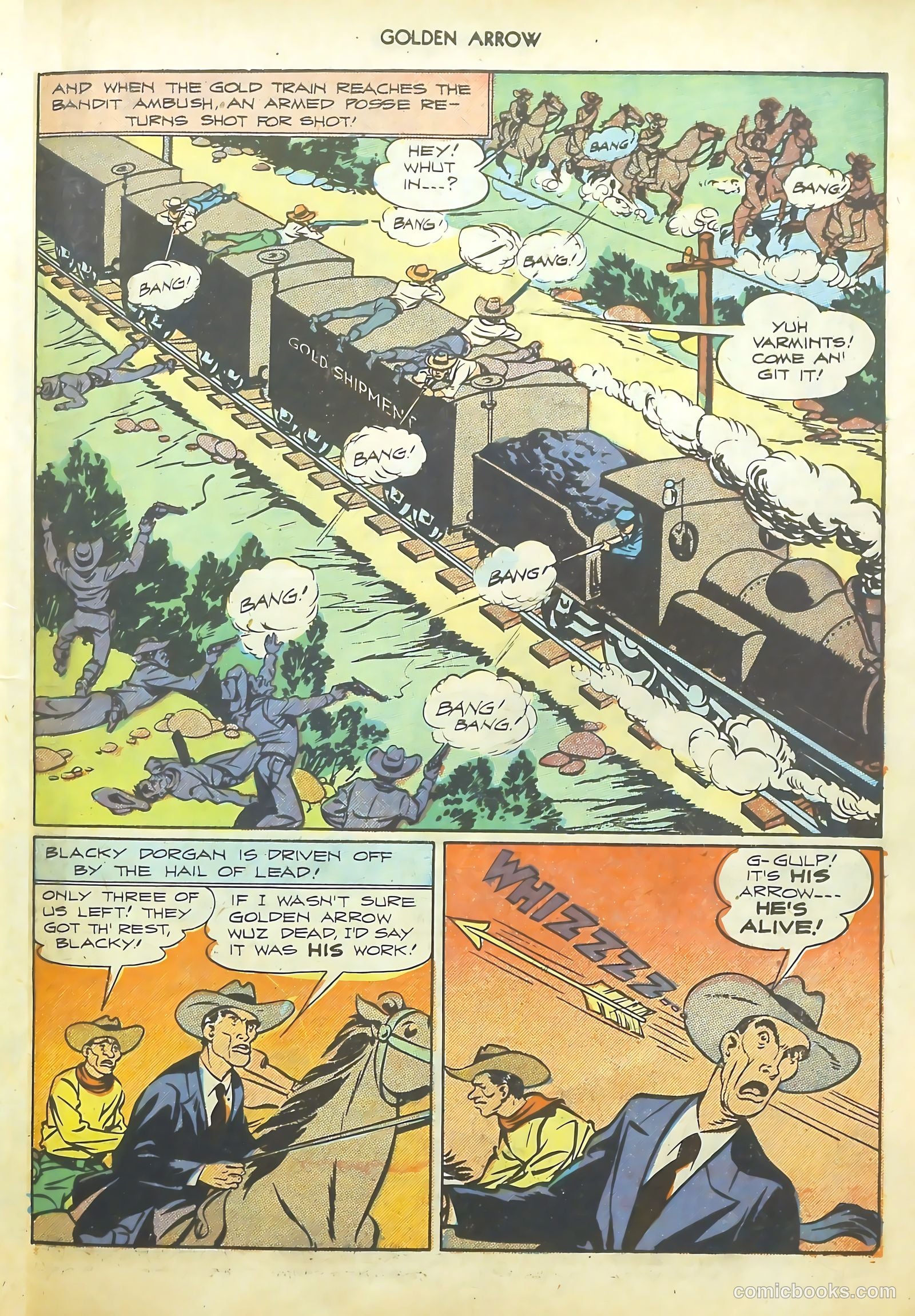 Golden Arrow #6 (1947) — page 31 of 37