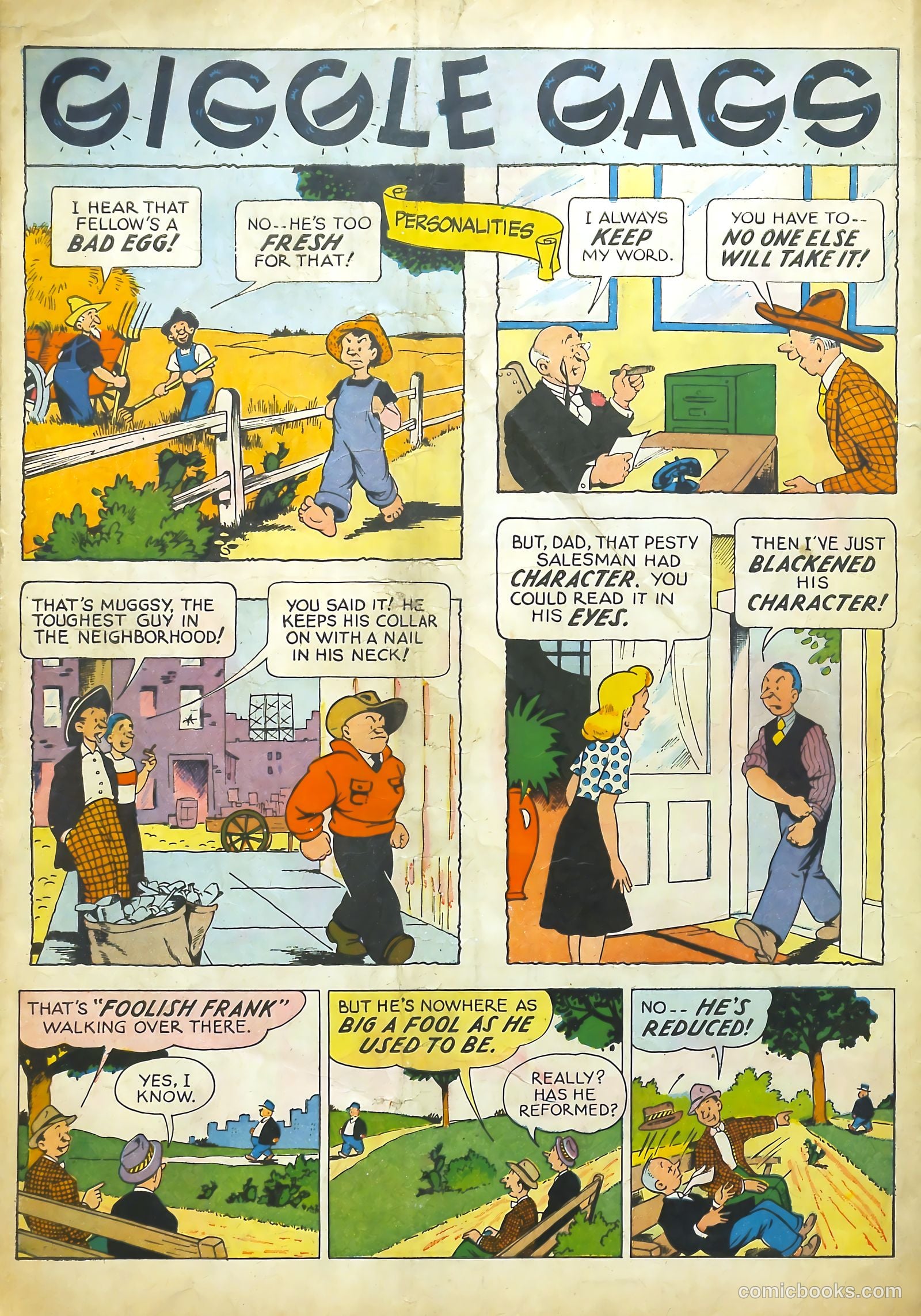 Golden Arrow #6 (1947) — page 36 of 37