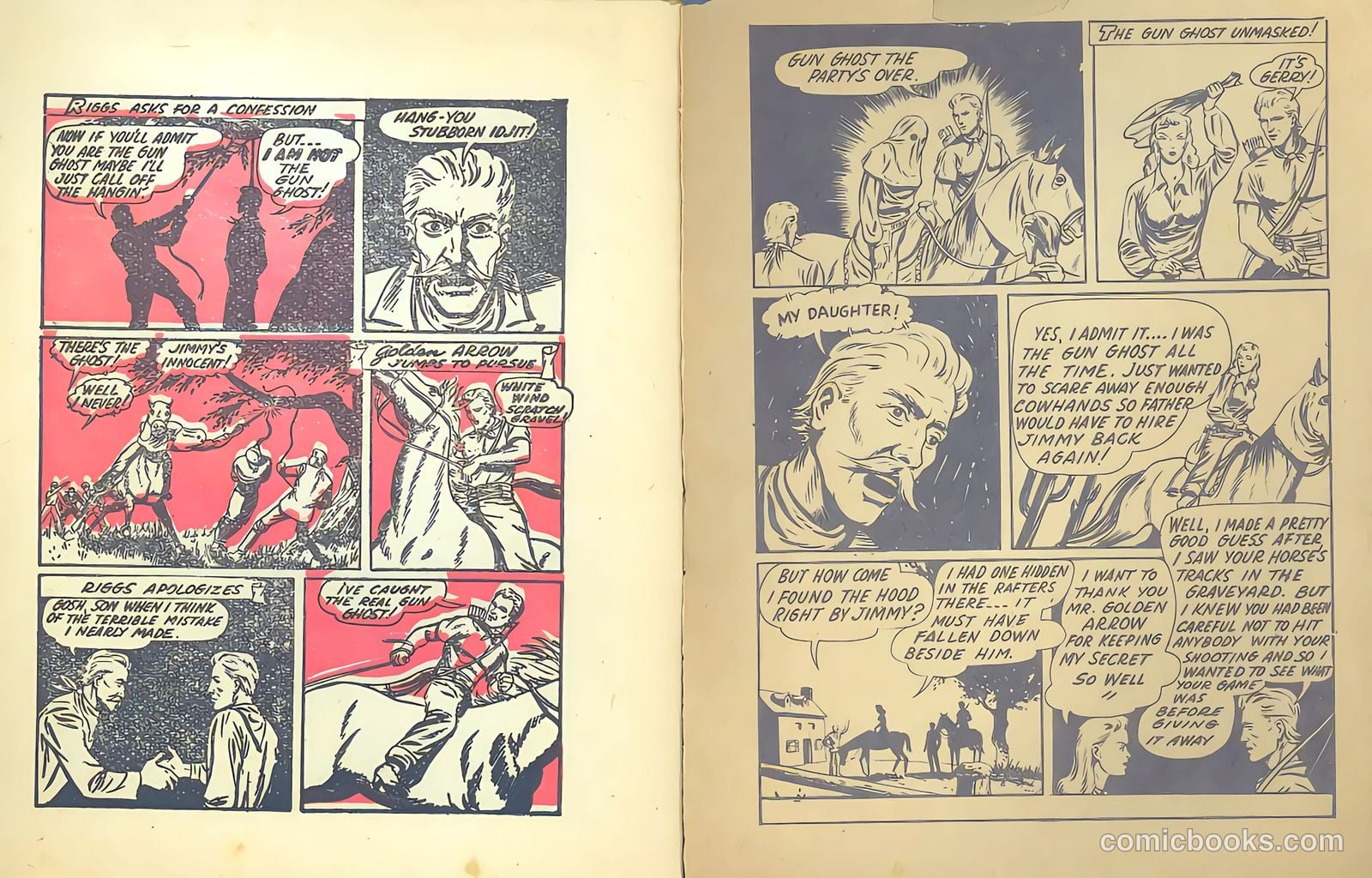 Golden Arrow [Mighty Midget Comic] #11 (1942) — page 18 of 18