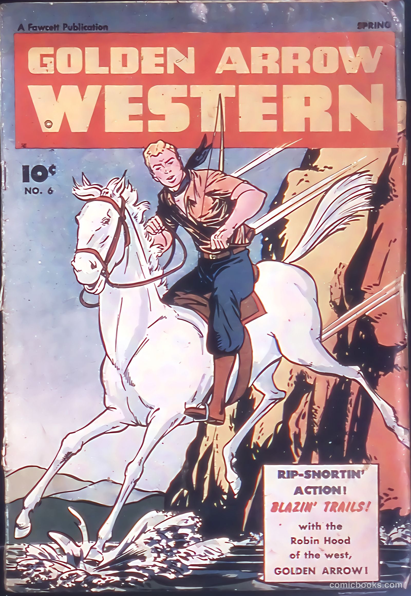 Golden Arrow Western #6