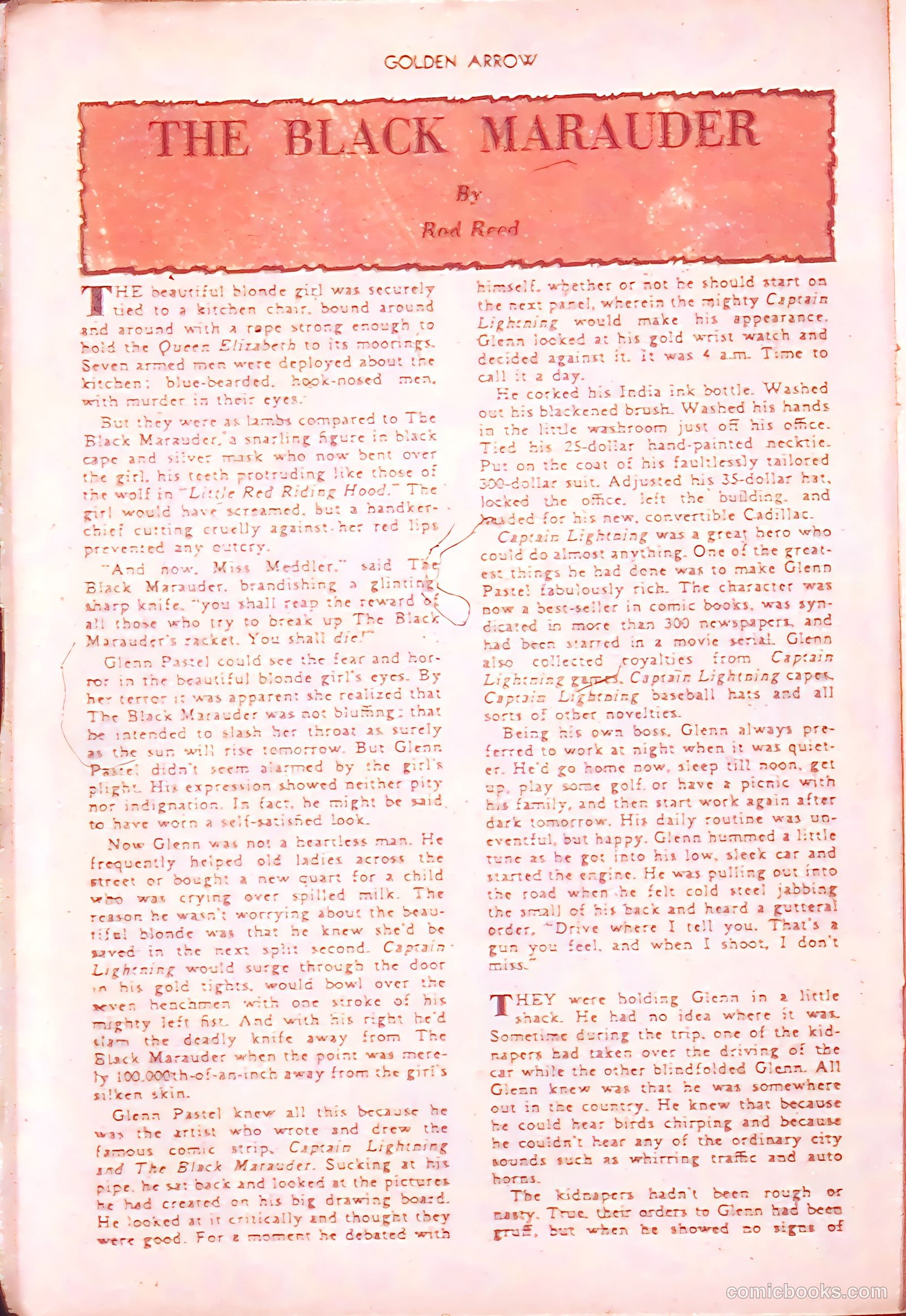 Golden Arrow Western #6 (1947) — page 16 of 36
