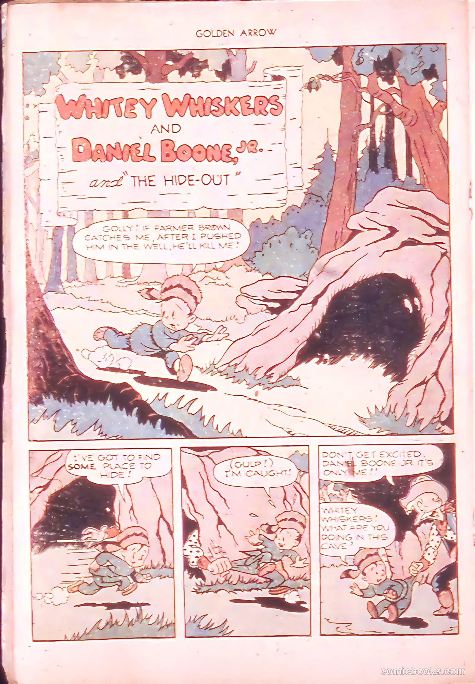 Golden Arrow Western #6 (1947) — page 18 of 36