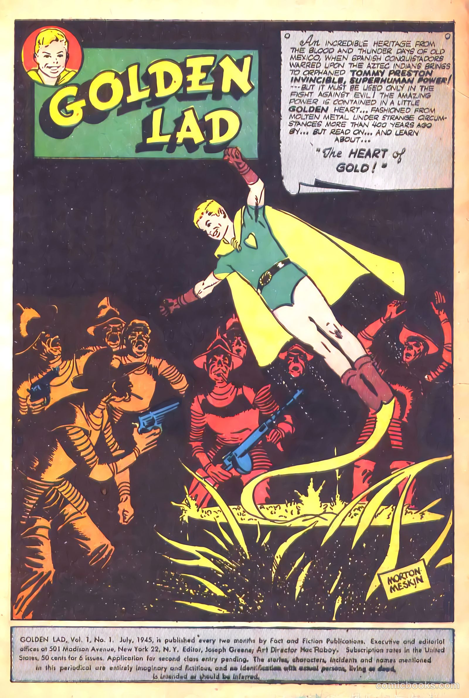 Golden Lad #1 (1945) — page 3 of 36