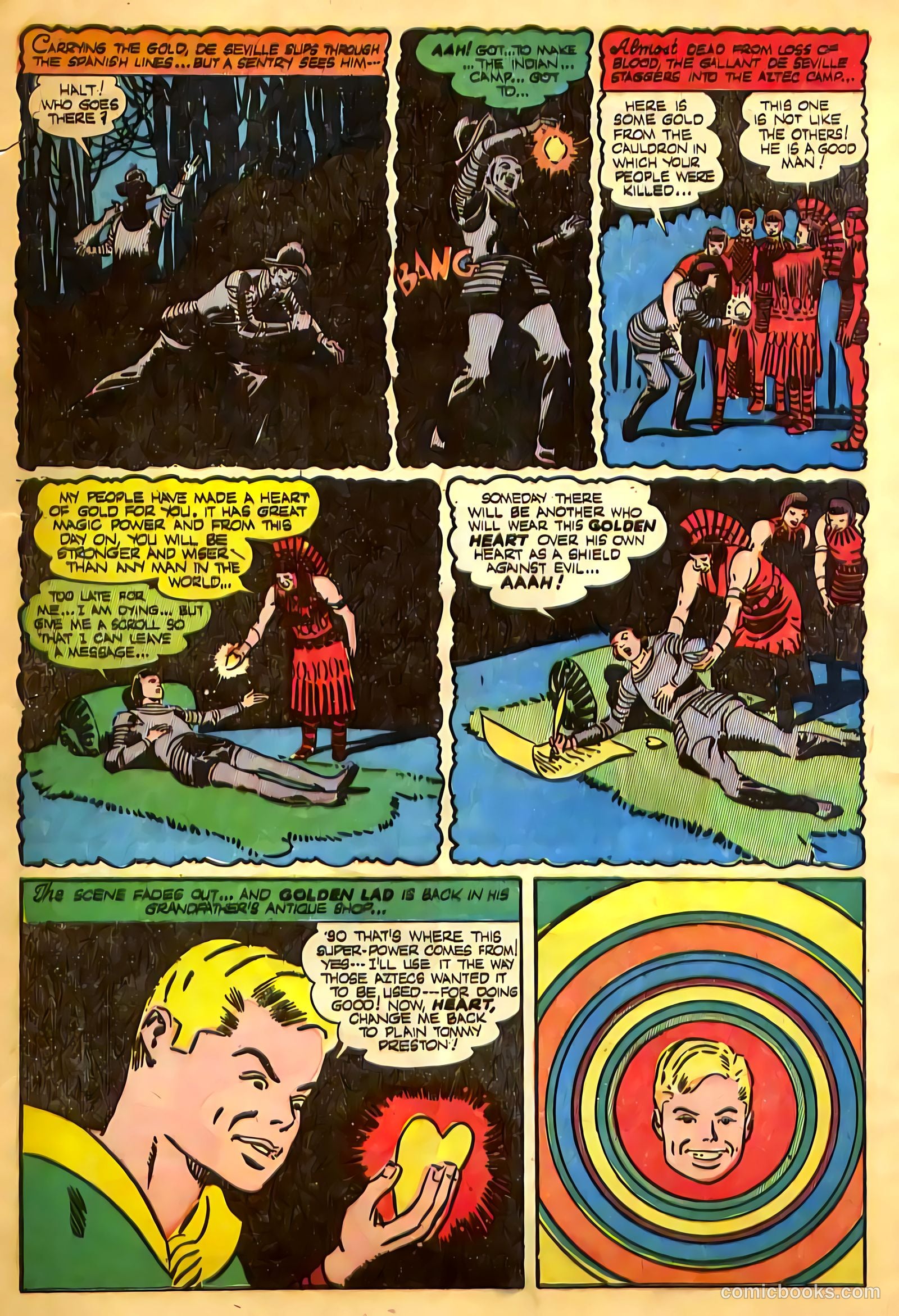 Golden Lad #1 (1945) — page 8 of 36
