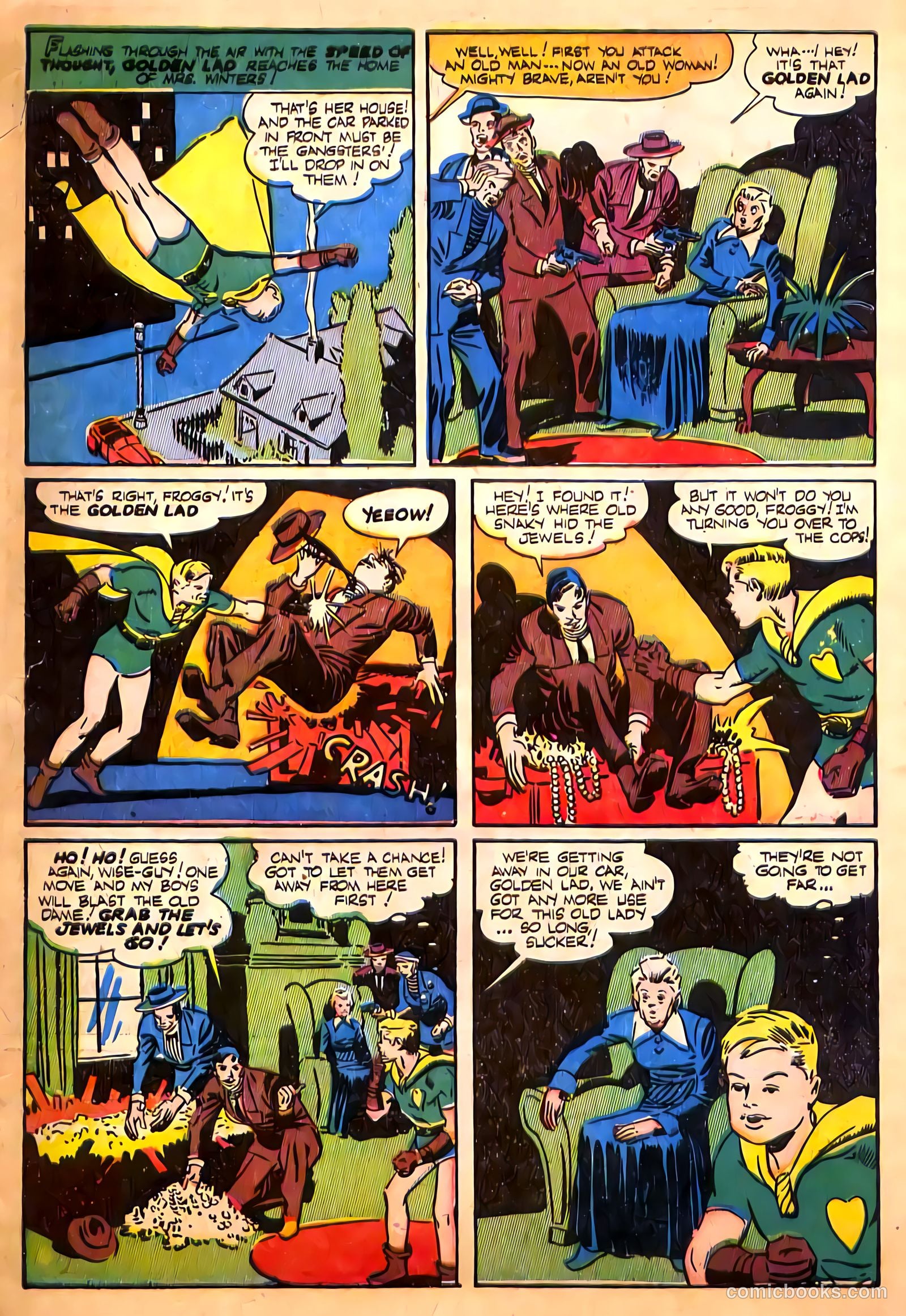 Golden Lad #1 (1945) — page 10 of 36