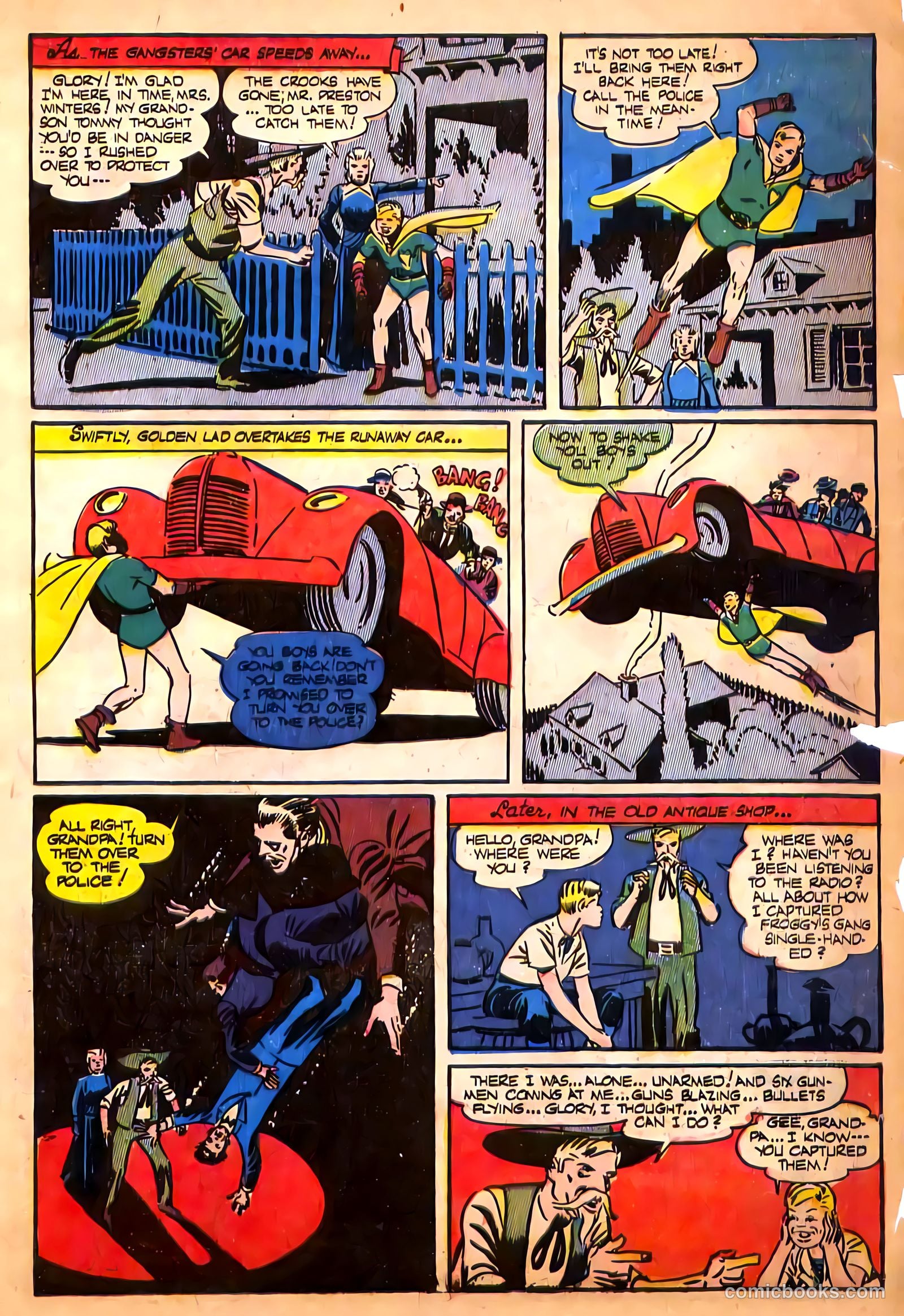 Golden Lad #1 (1945) — page 11 of 36