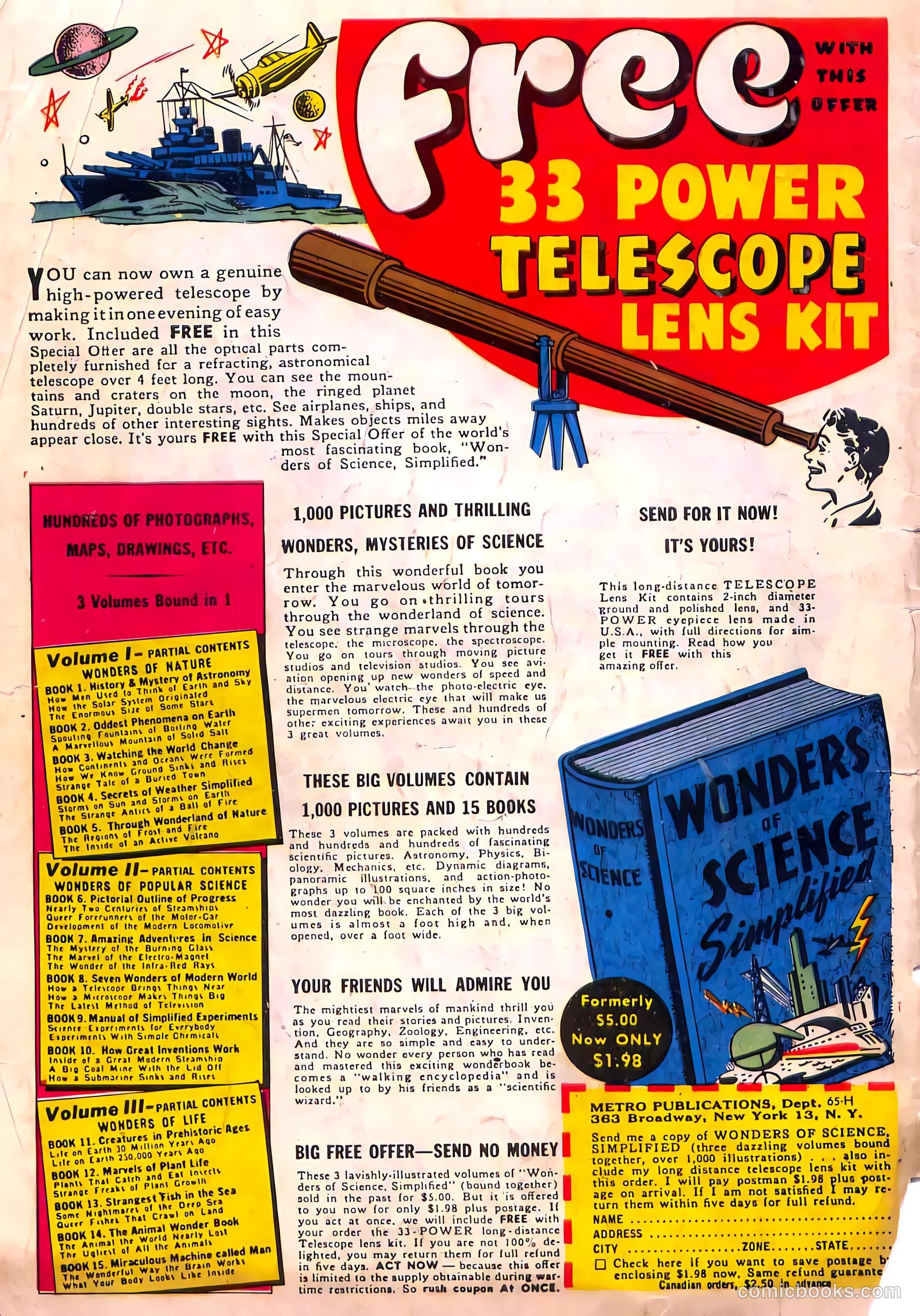 Golden Lad #1 (1945) — page 36 of 36