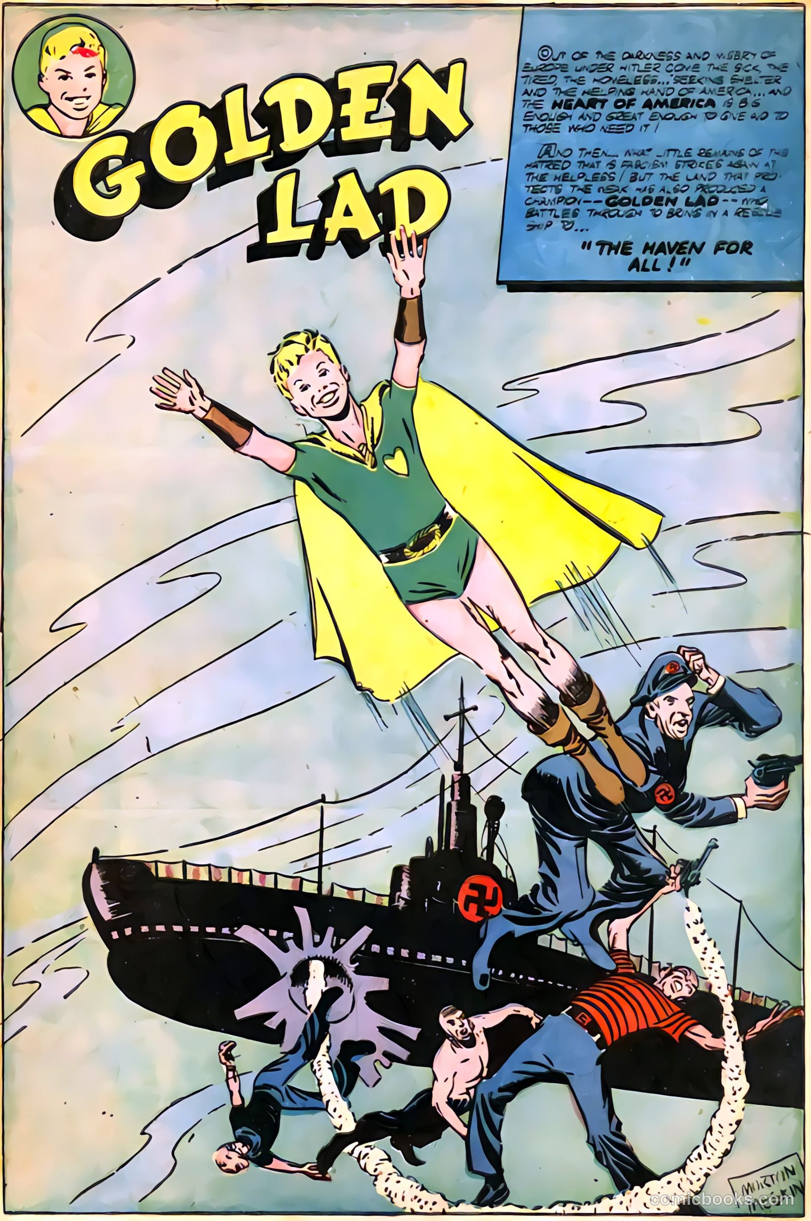 Golden Lad #2 (1945) — page 3 of 36