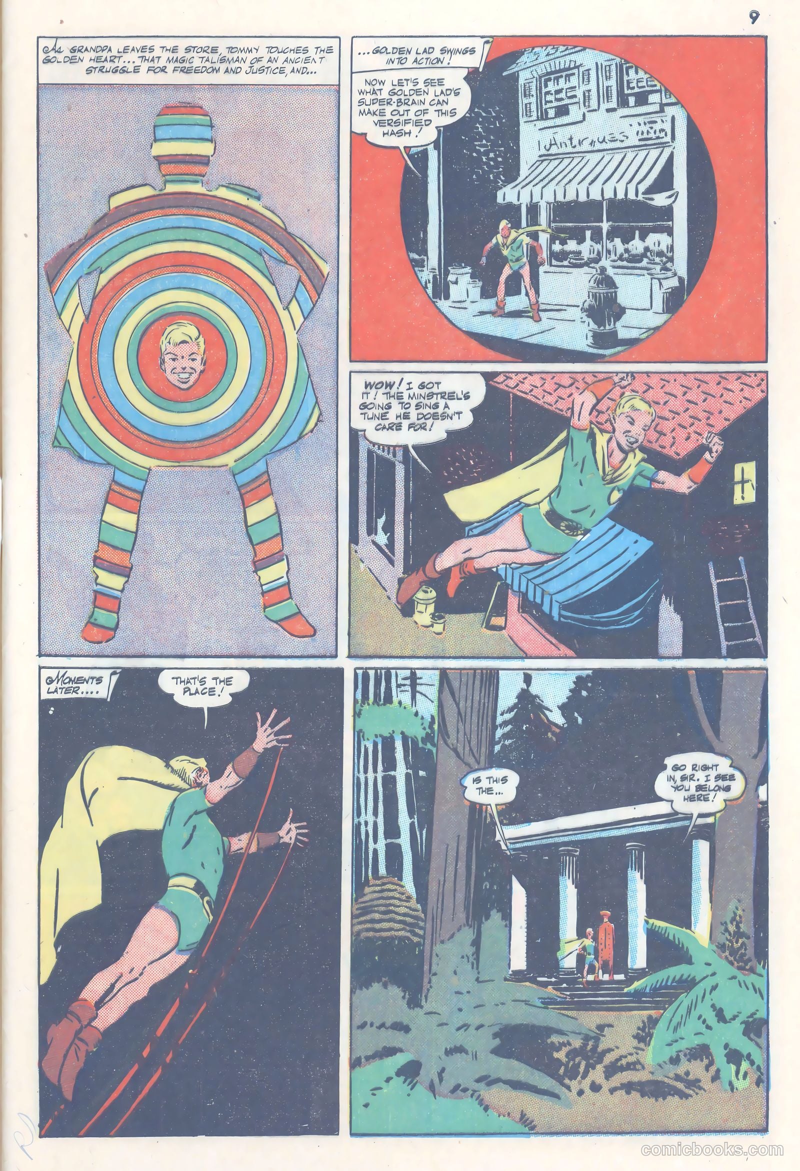 Golden Lad #4 (1946) — page 9 of 54