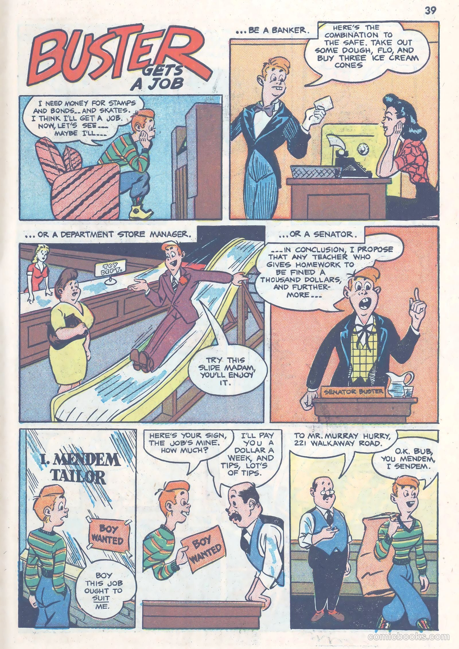 Golden Lad #4 (1946) — page 39 of 54