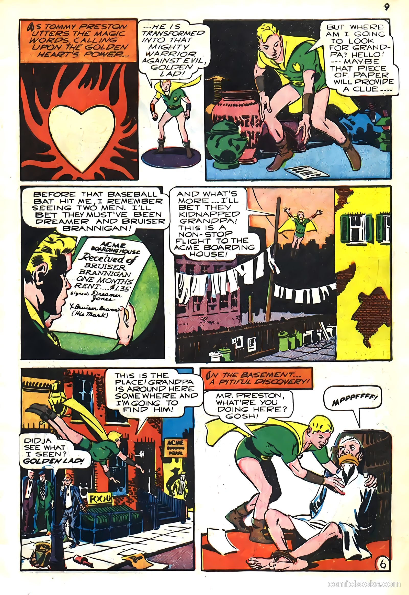 Golden Lad #5 (1946) — page 9 of 52