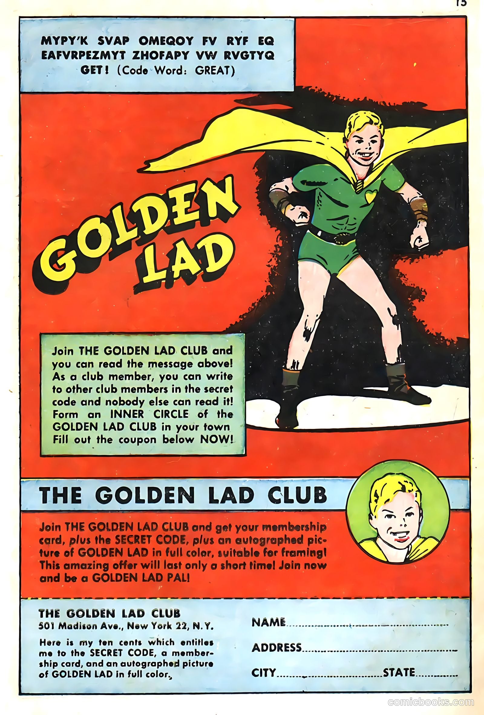 Golden Lad #5 (1946) — page 15 of 52