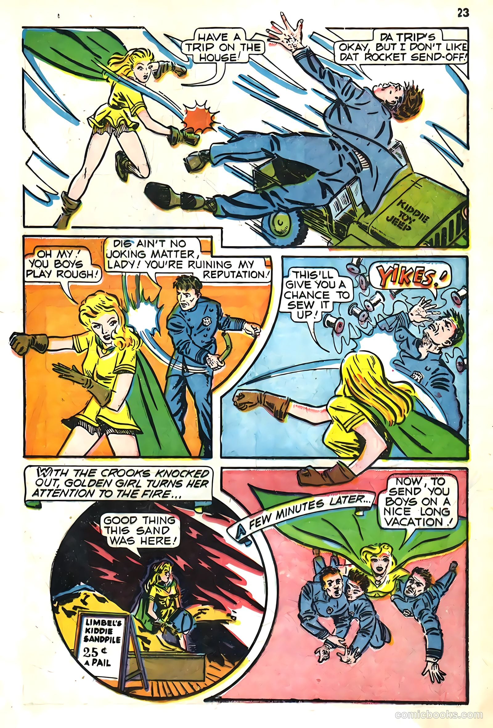 Golden Lad #5 (1946) — page 23 of 52