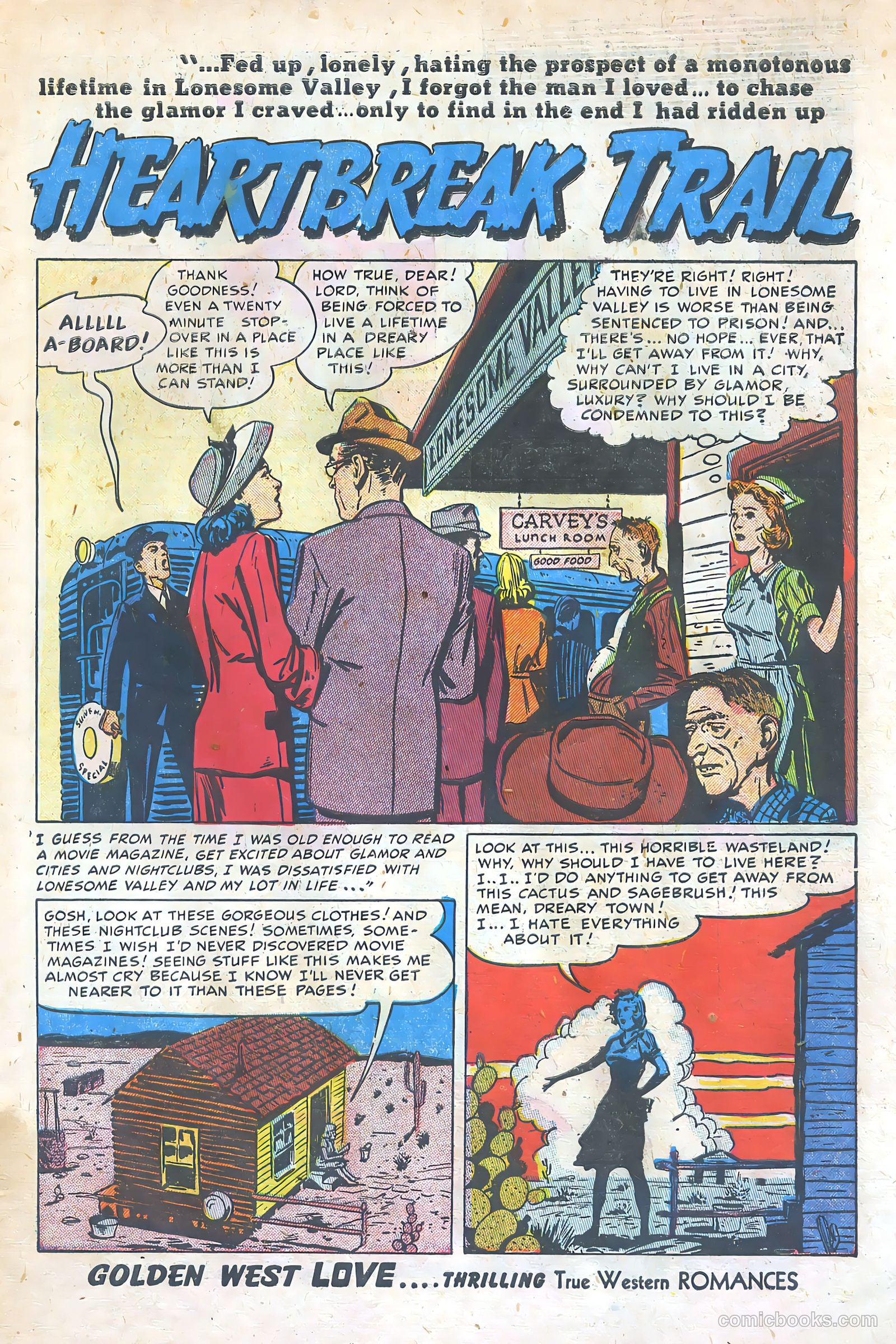 Golden West Love #1 (1949) — page 3 of 53
