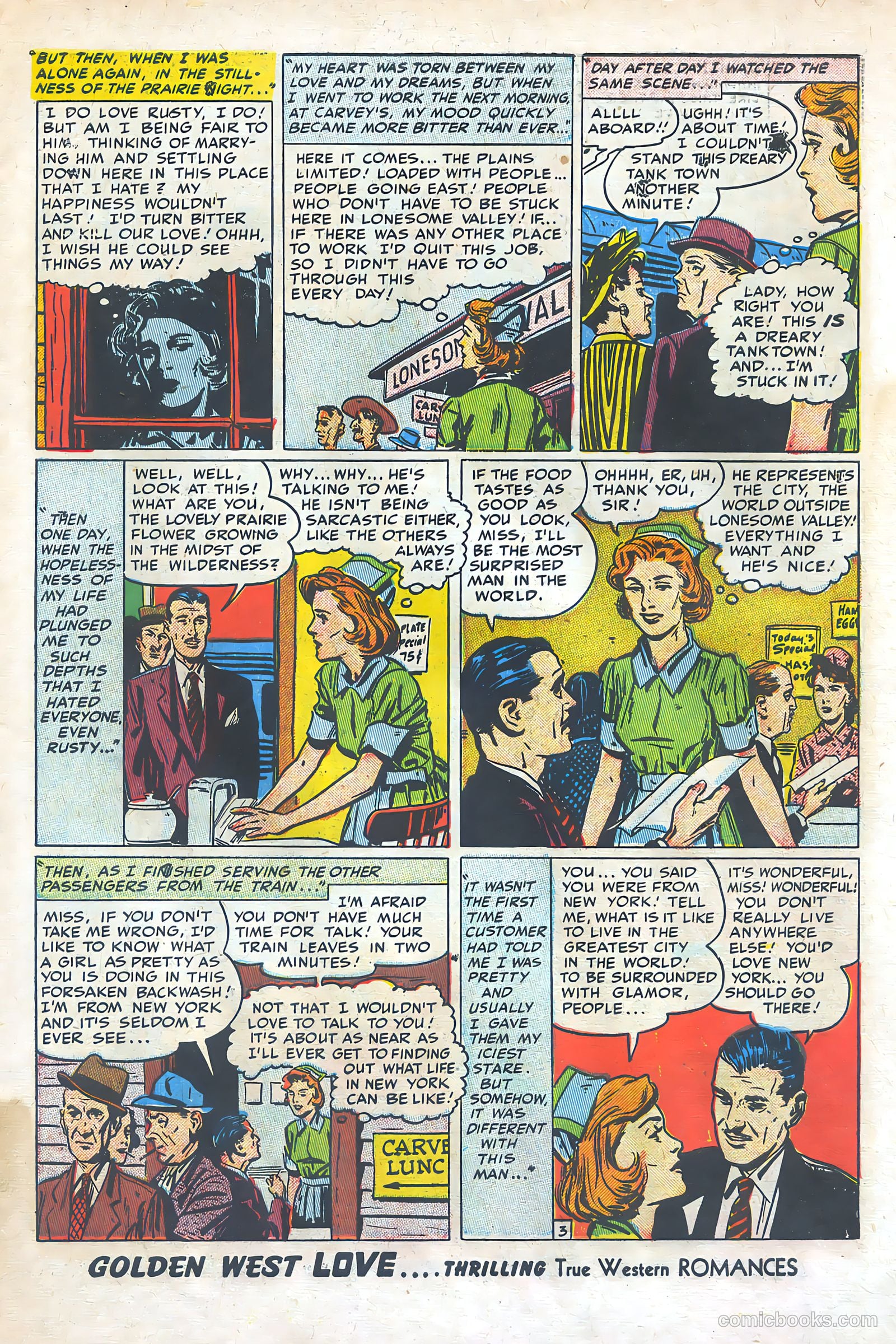 Golden West Love #1 (1949) — page 5 of 53