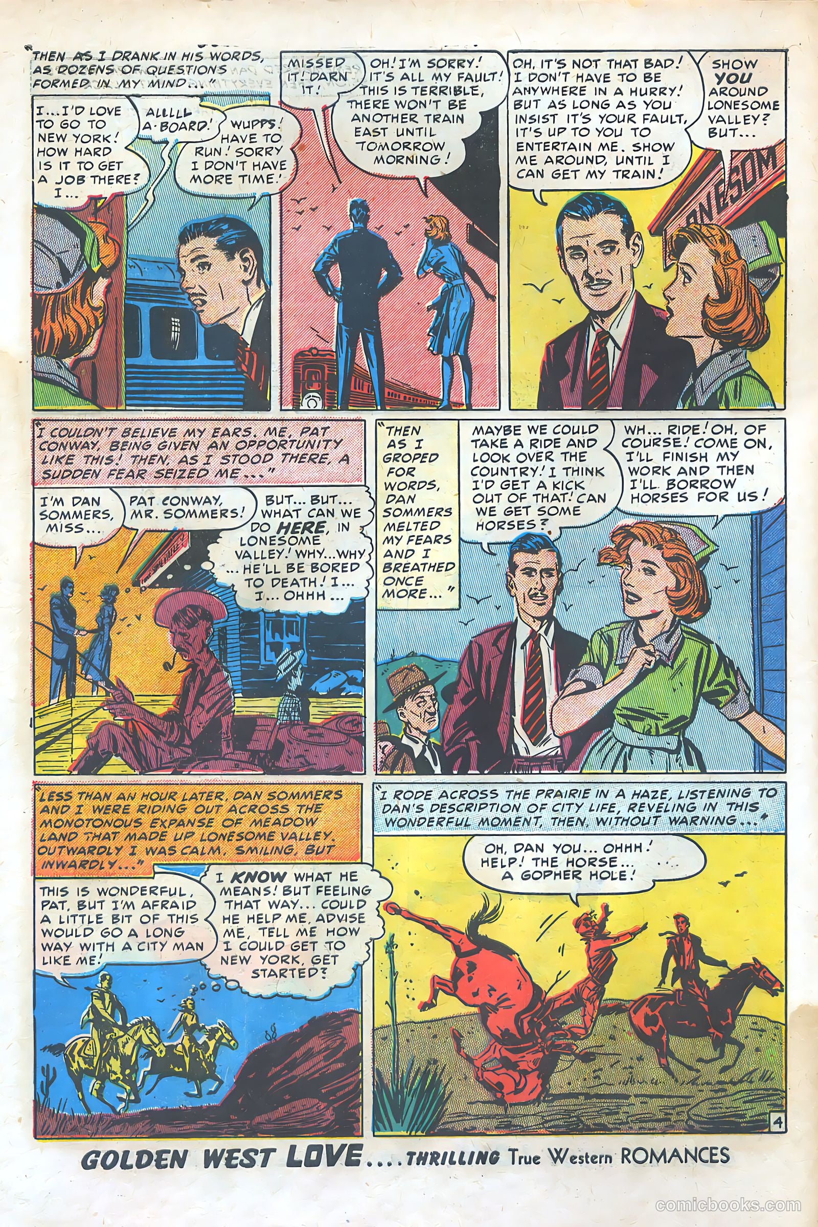 Golden West Love #1 (1949) — page 6 of 53