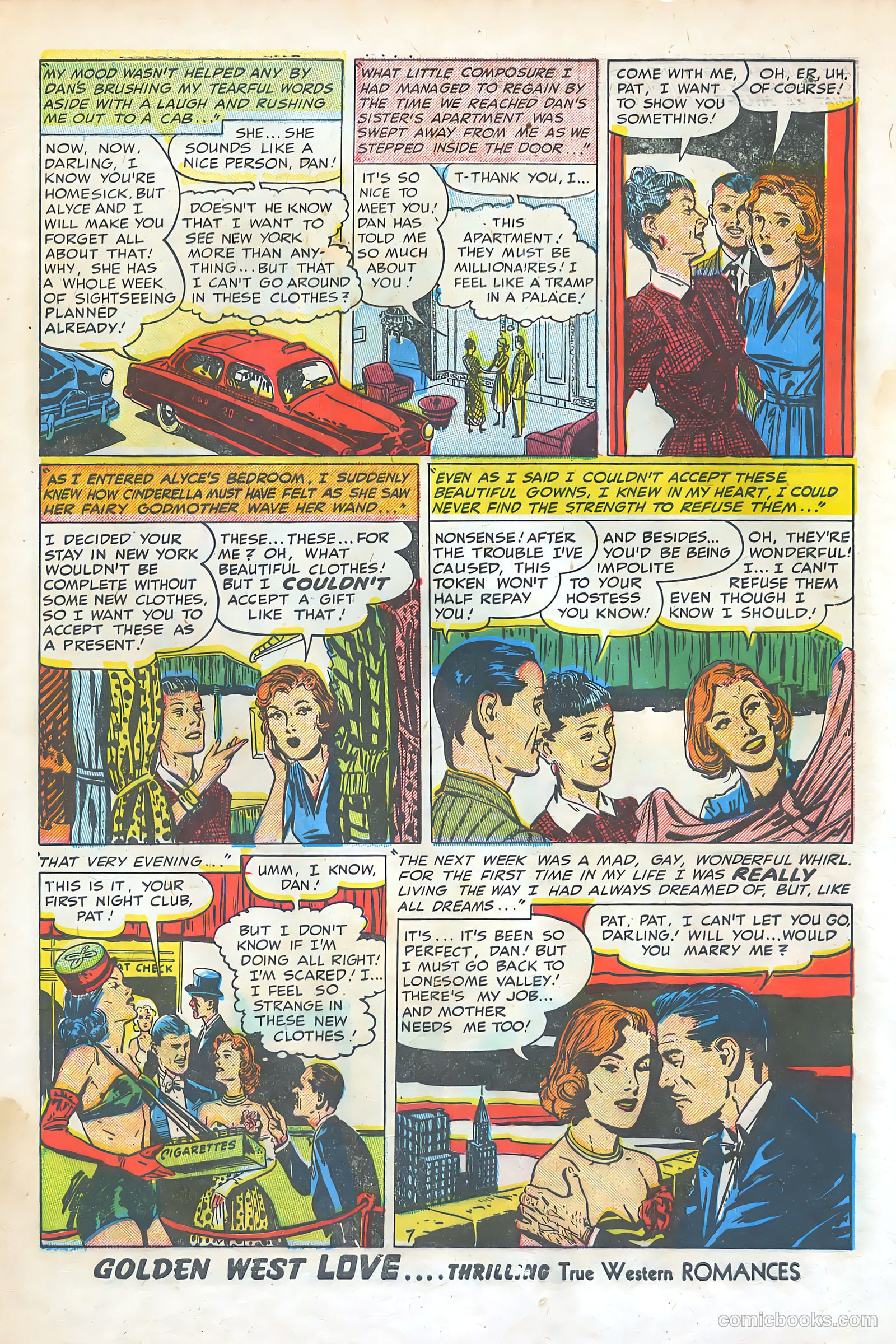 Golden West Love #1 (1949) — page 9 of 53