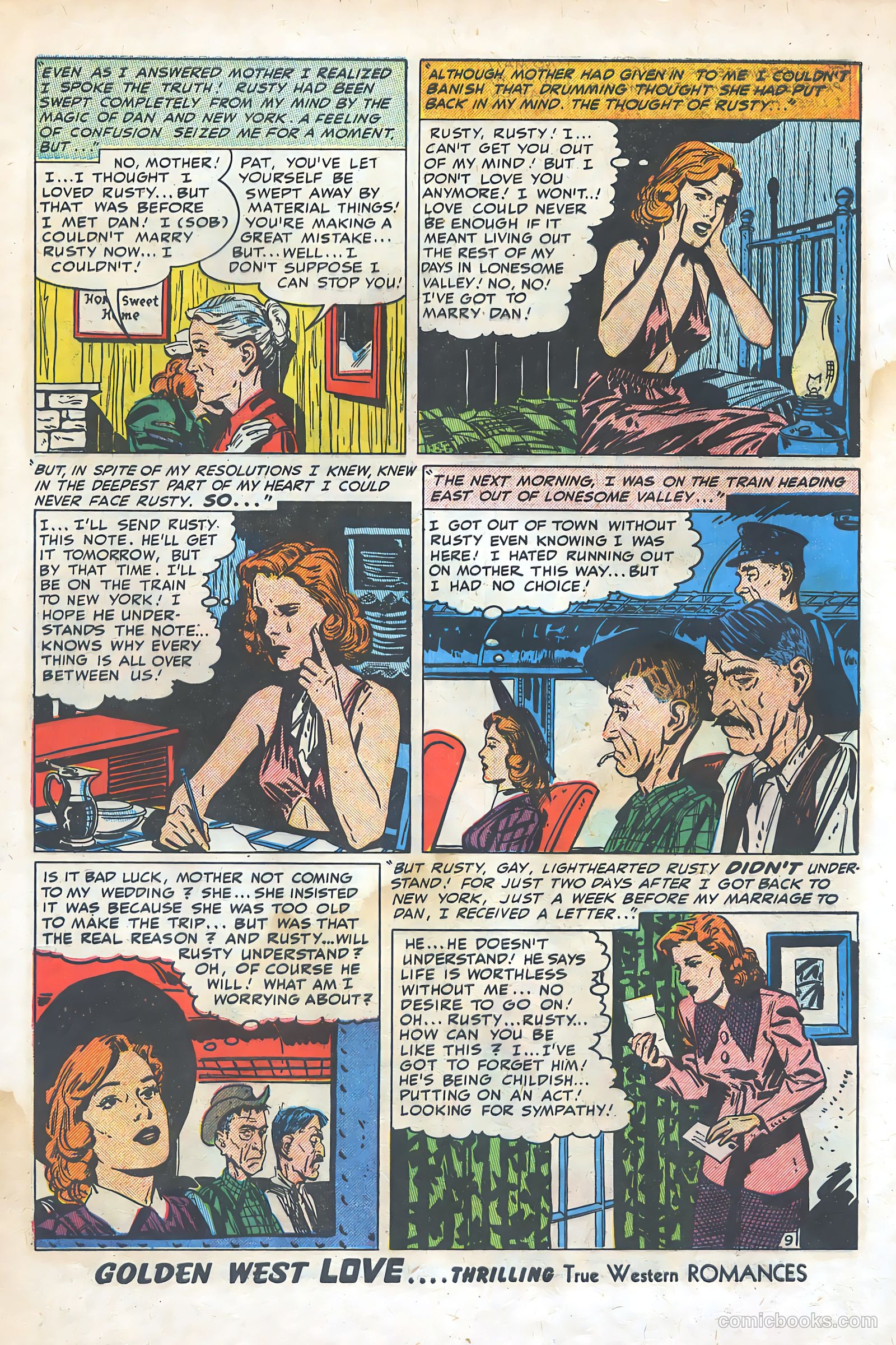 Golden West Love #1 (1949) — page 11 of 53
