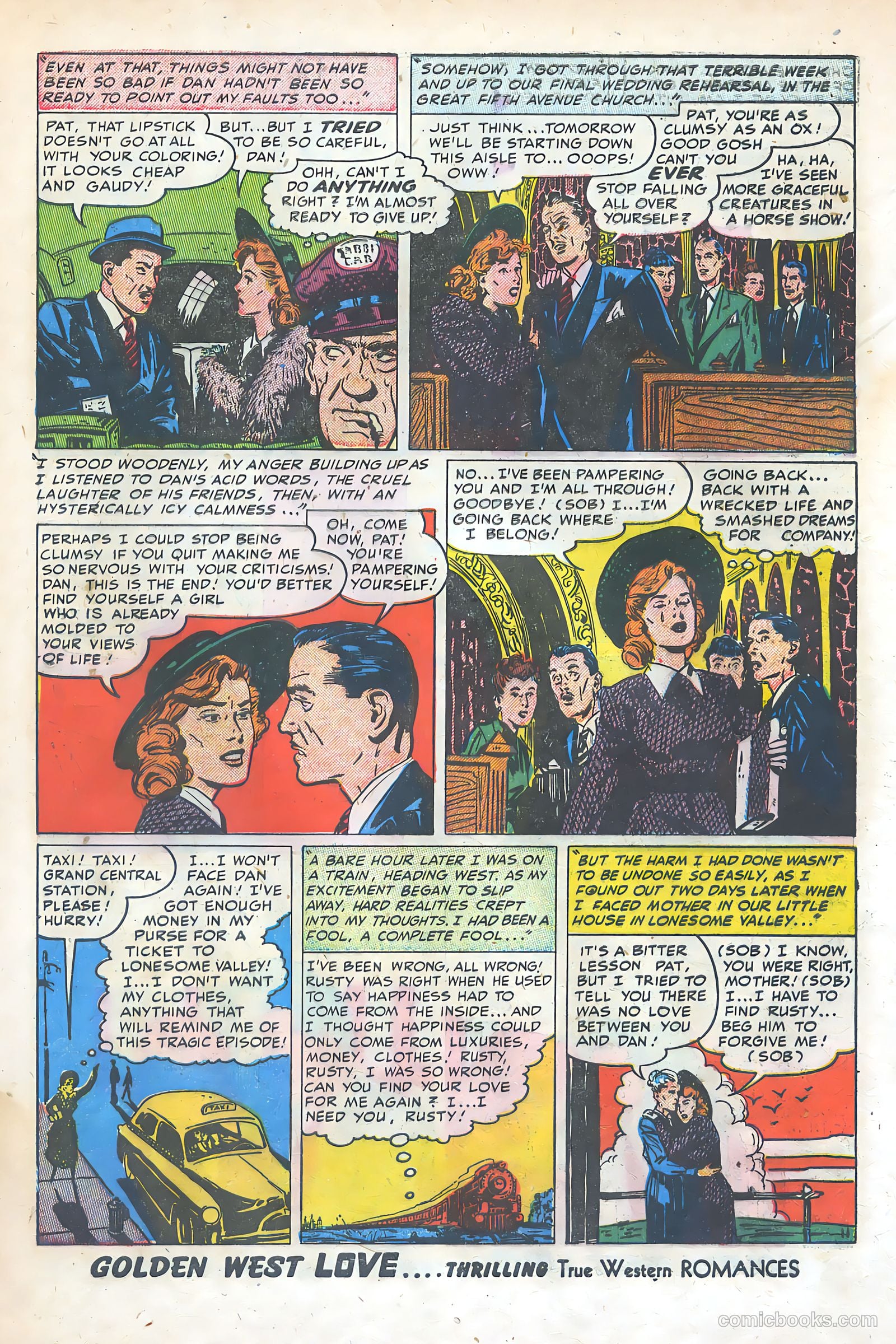 Golden West Love #1 (1949) — page 13 of 53
