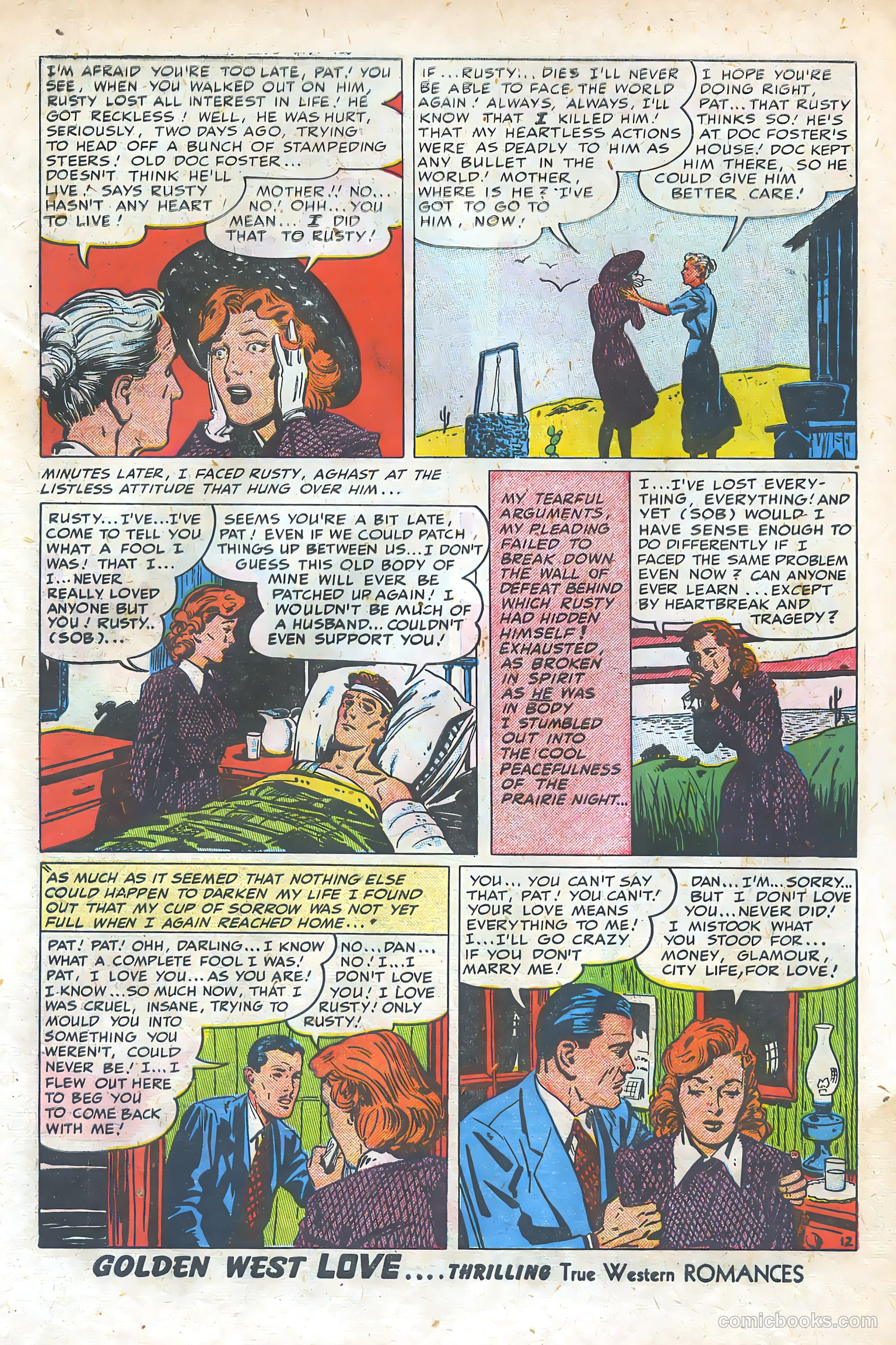Golden West Love #1 (1949) — page 14 of 53