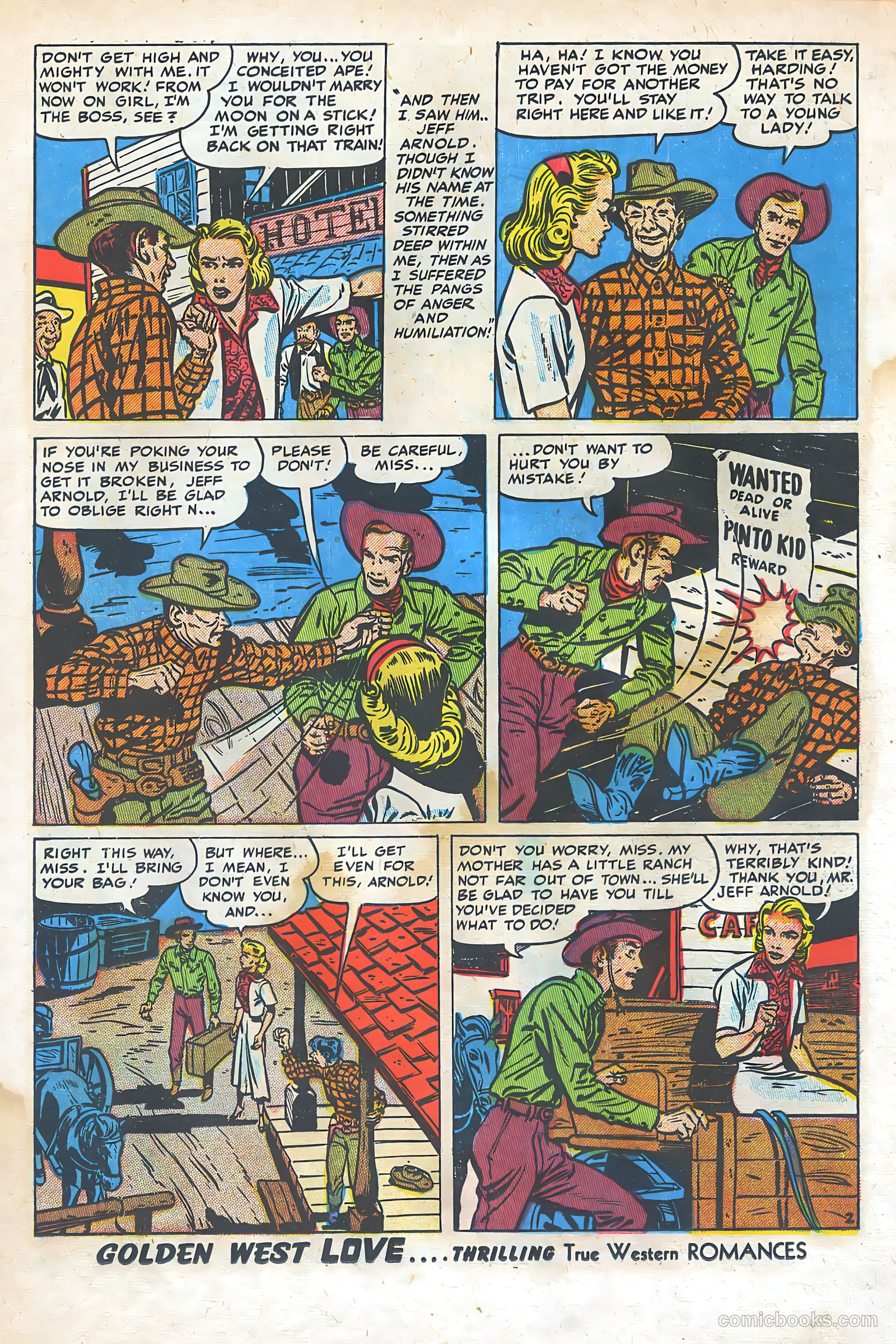 Golden West Love #1 (1949) — page 17 of 53