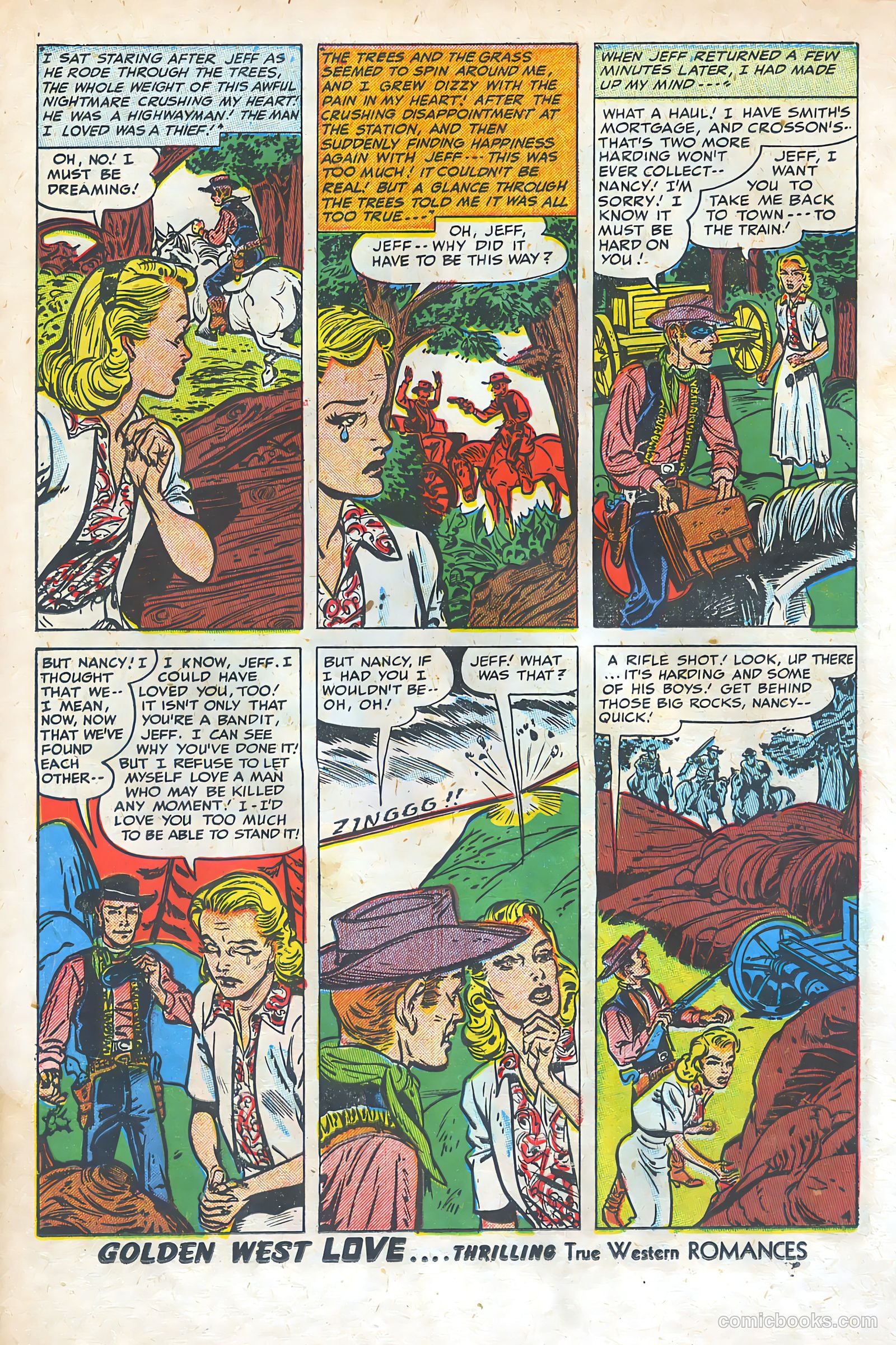 Golden West Love #1 (1949) — page 19 of 53