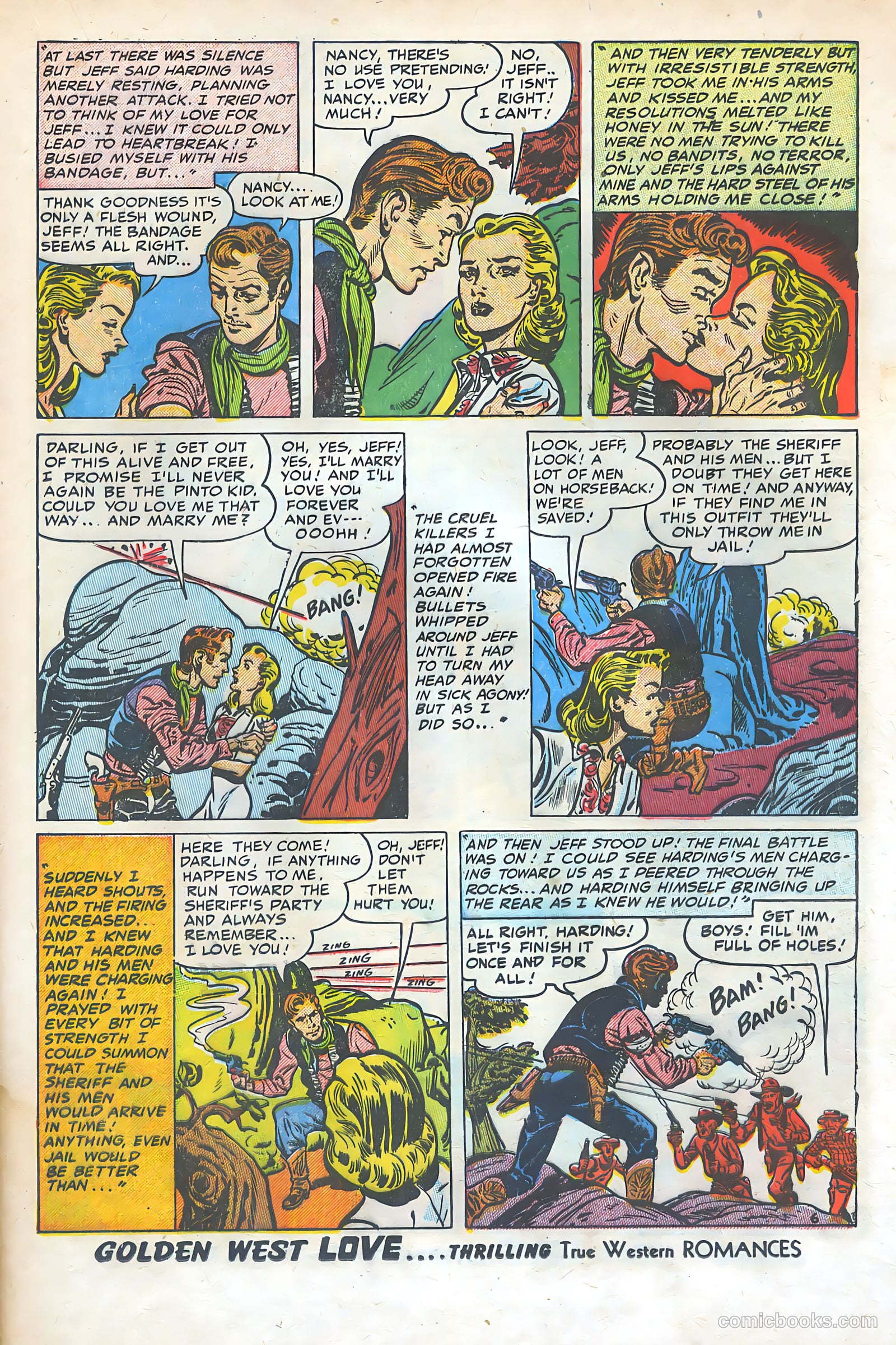 Golden West Love #1 (1949) — page 21 of 53