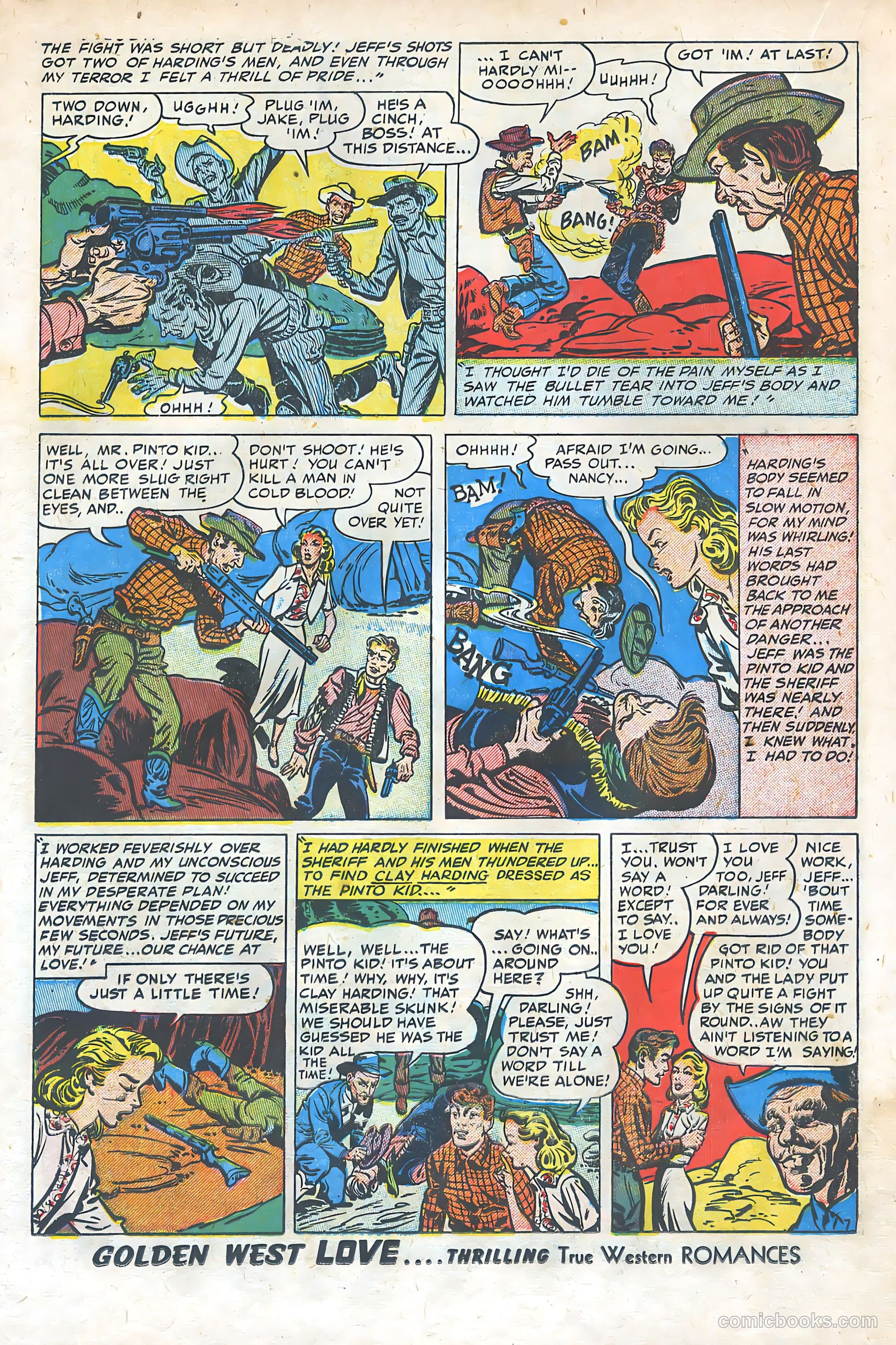 Golden West Love #1 (1949) — page 22 of 53